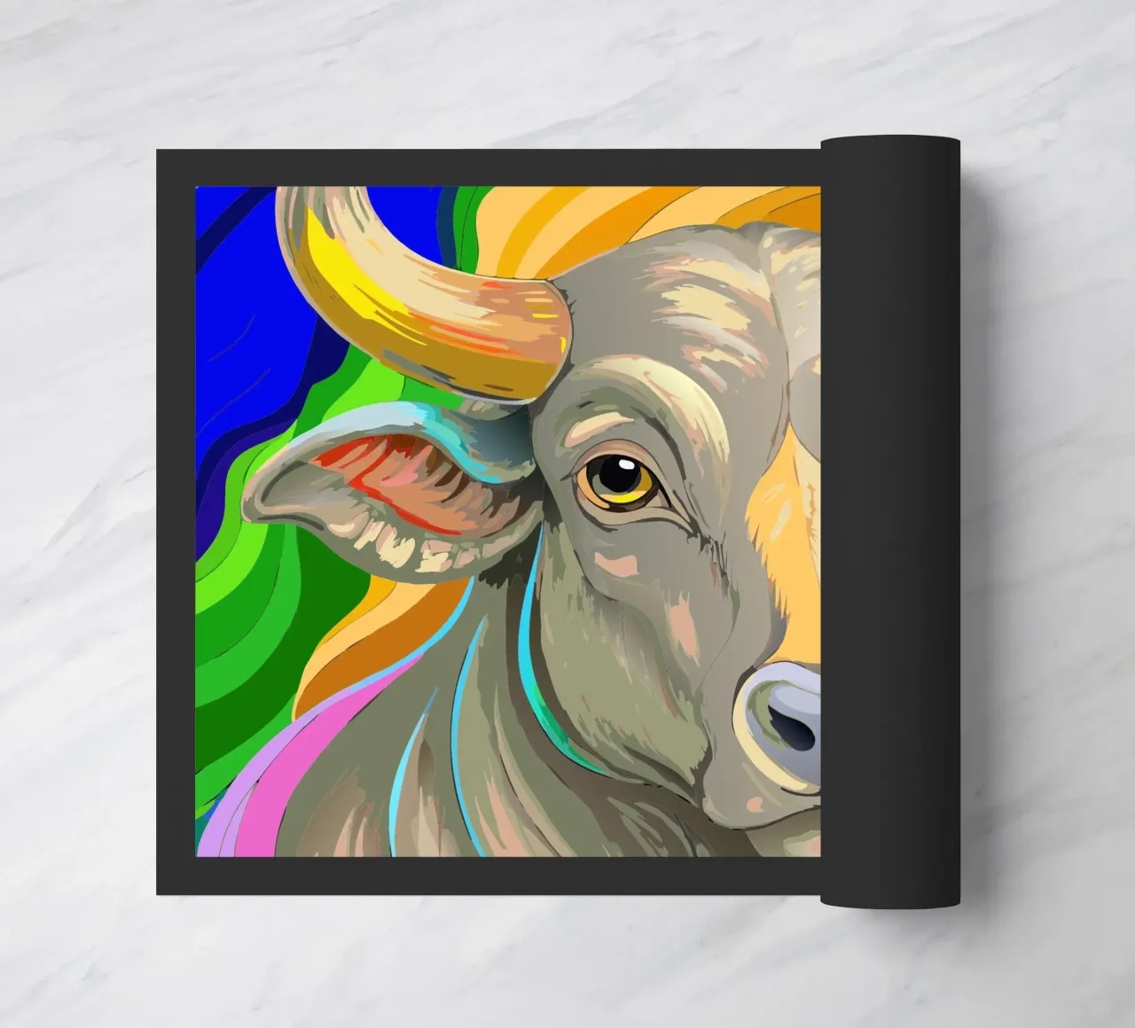 toro vettore fullcolor zerbino da onelife