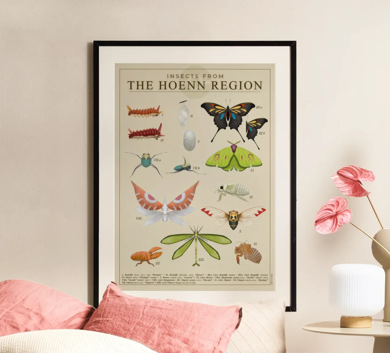 Insetti di Hoenn Stampa poster da Lacerdaprint