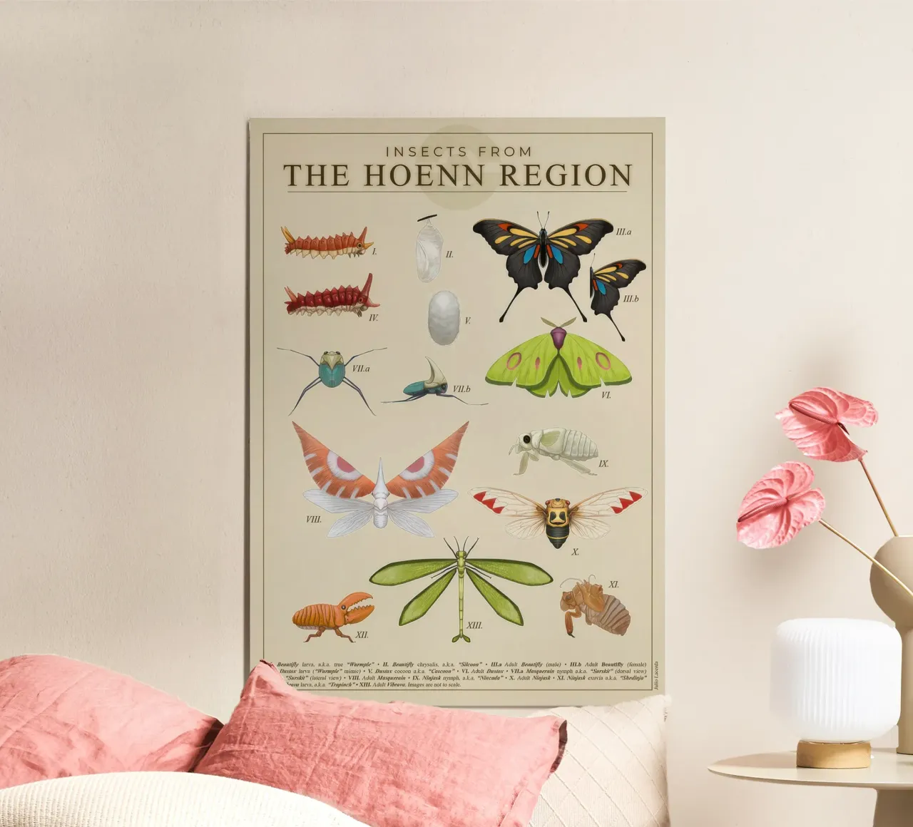 Insetti di Hoenn Stampa poster da Lacerdaprint