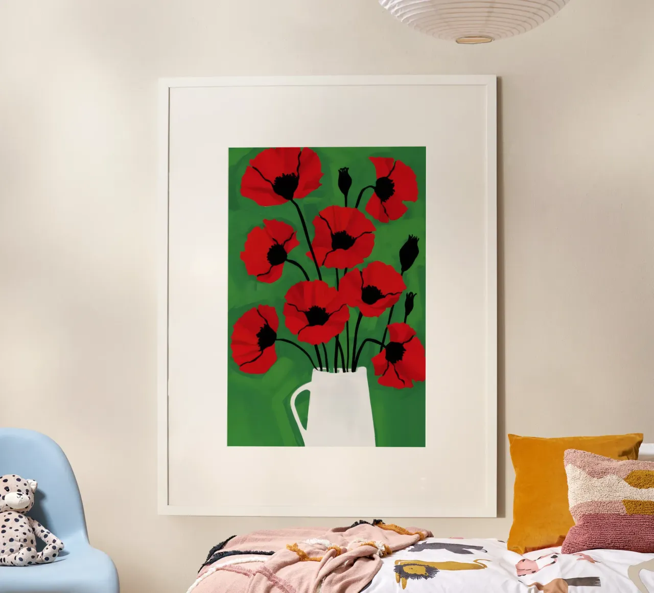 Poppy Pitcher Purity poster by Peak Delusion