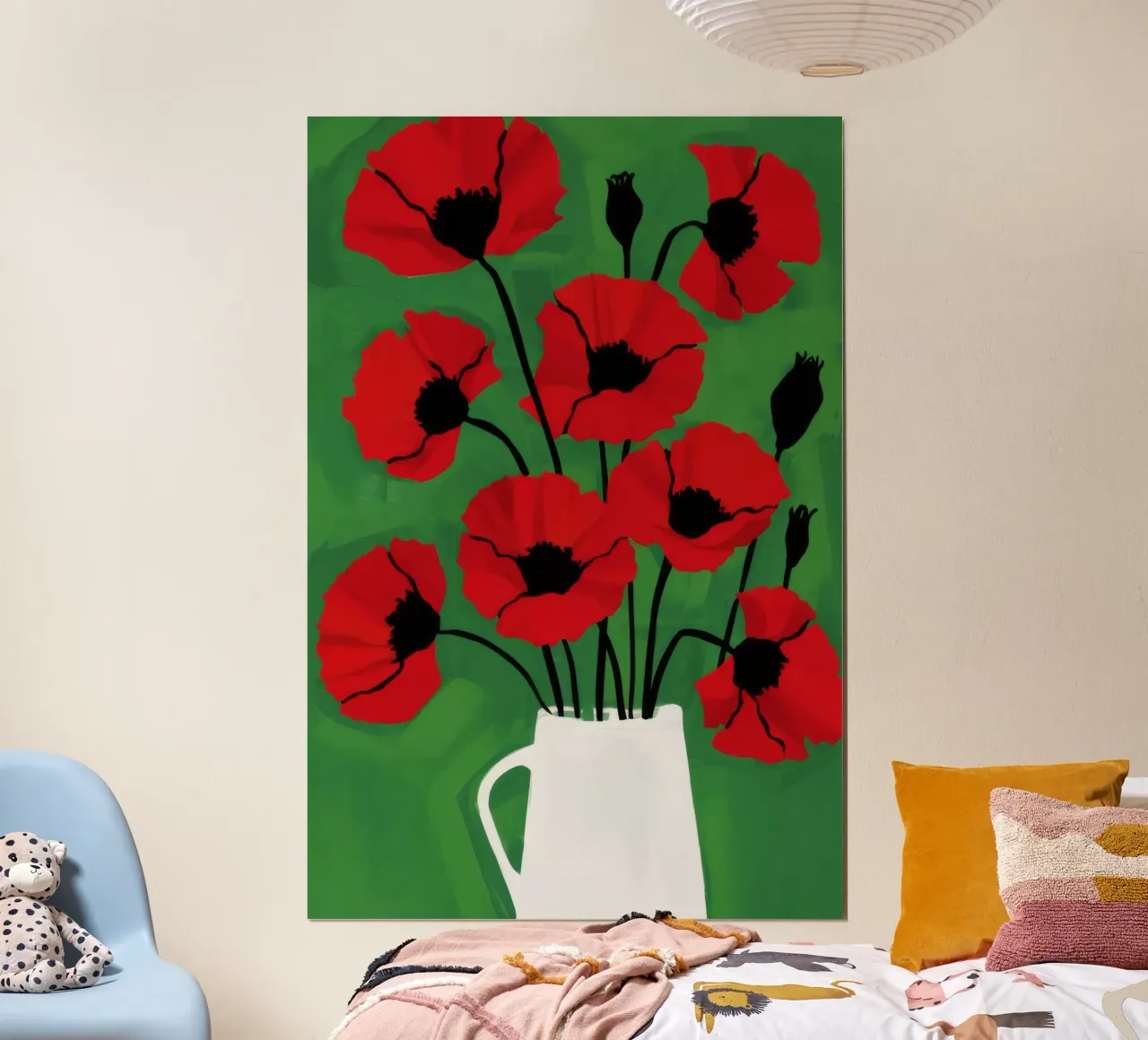 Poppy Pitcher Purity poster by Peak Delusion