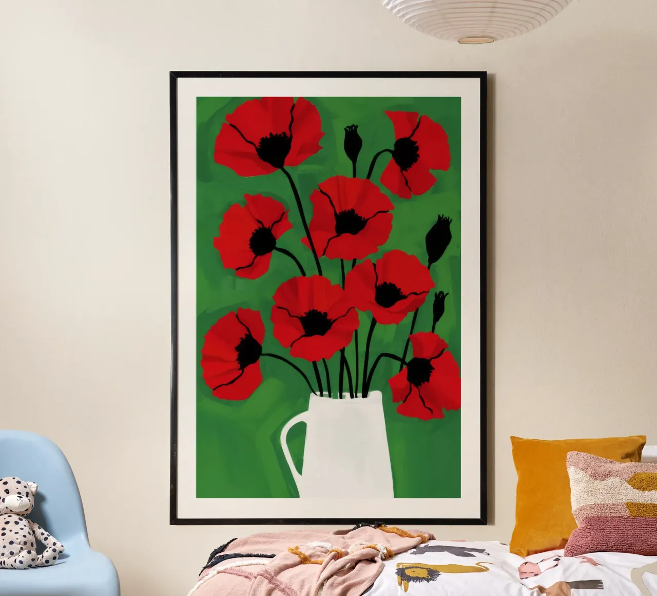 Poppy Pitcher Purity poster by Peak Delusion