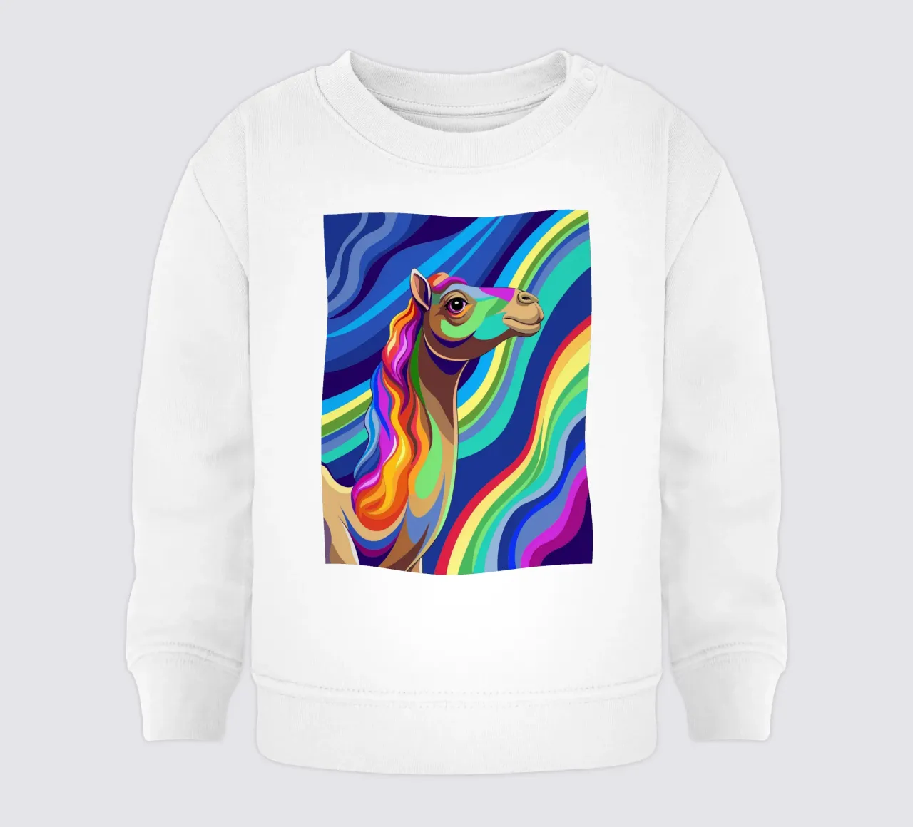 camel vector fullcolor sudadera de bebé de onelife