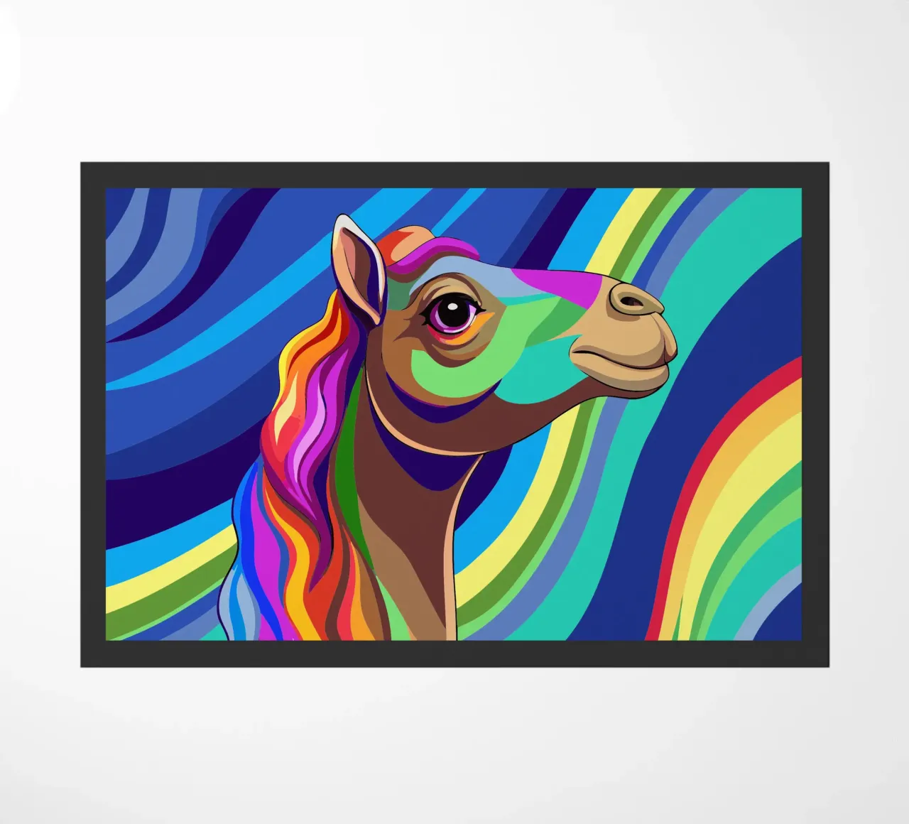 camel vector fullcolor felpudo de onelife