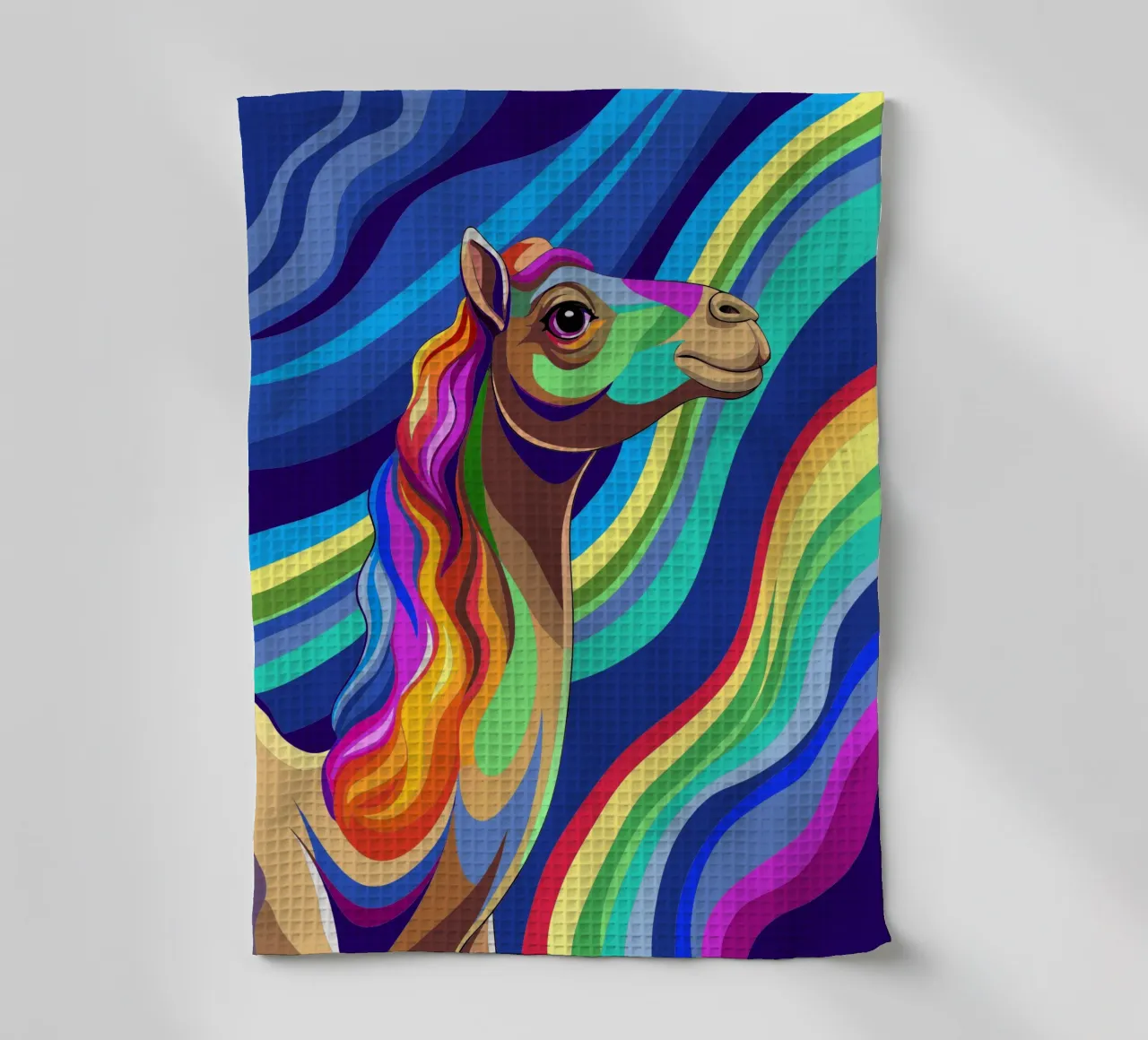camel vector fullcolor paño de cocina de onelife