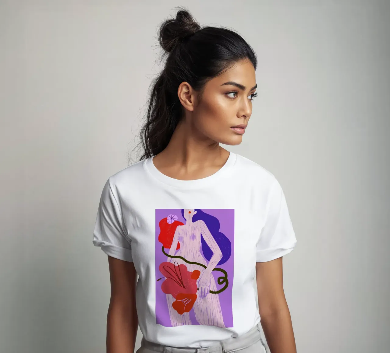 Fierce And Flourishing II t-shirt da Pure