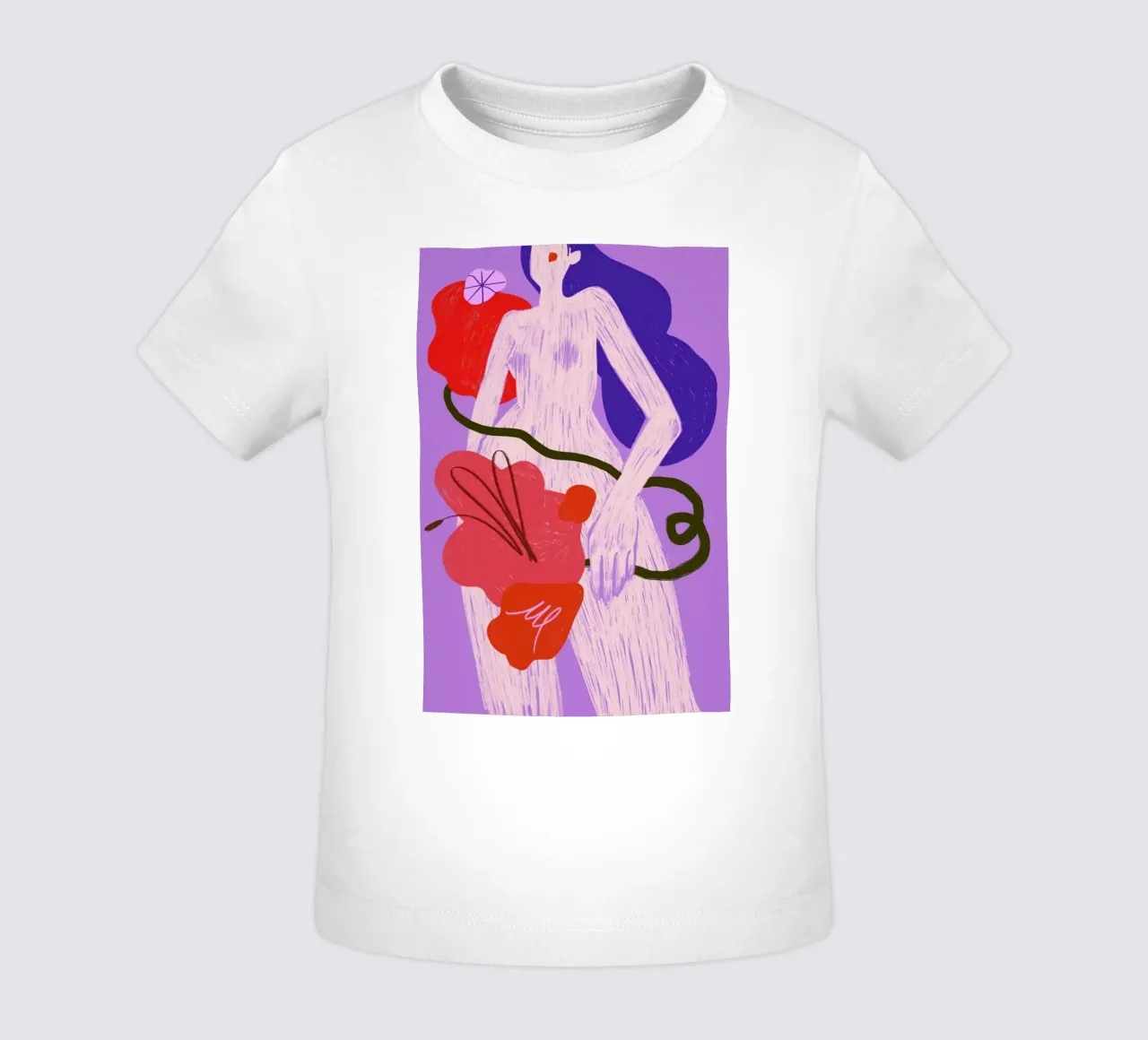 Fierce And Flourishing II maglietta neonato da Pure