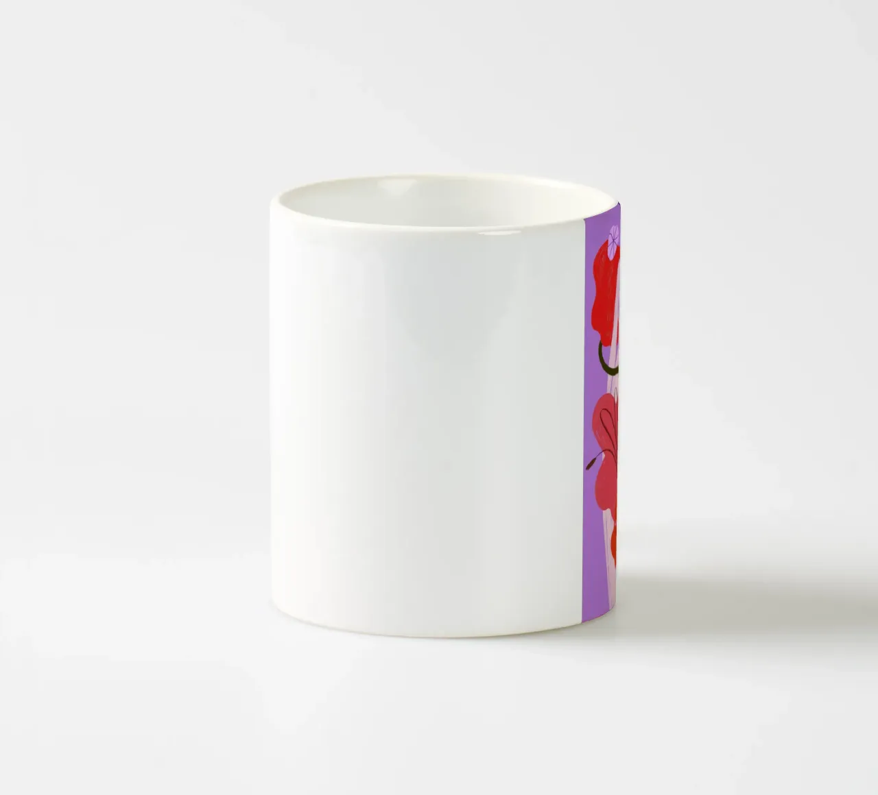 Fierce And Flourishing II tazza in ceramica da Pure
