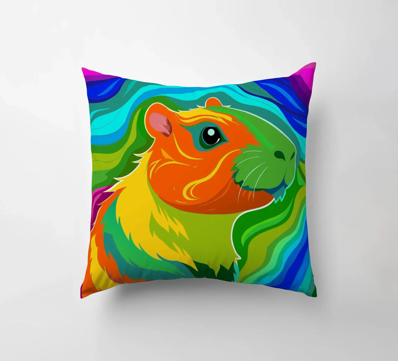 capibara vettore fullcolor cuscino da onelife