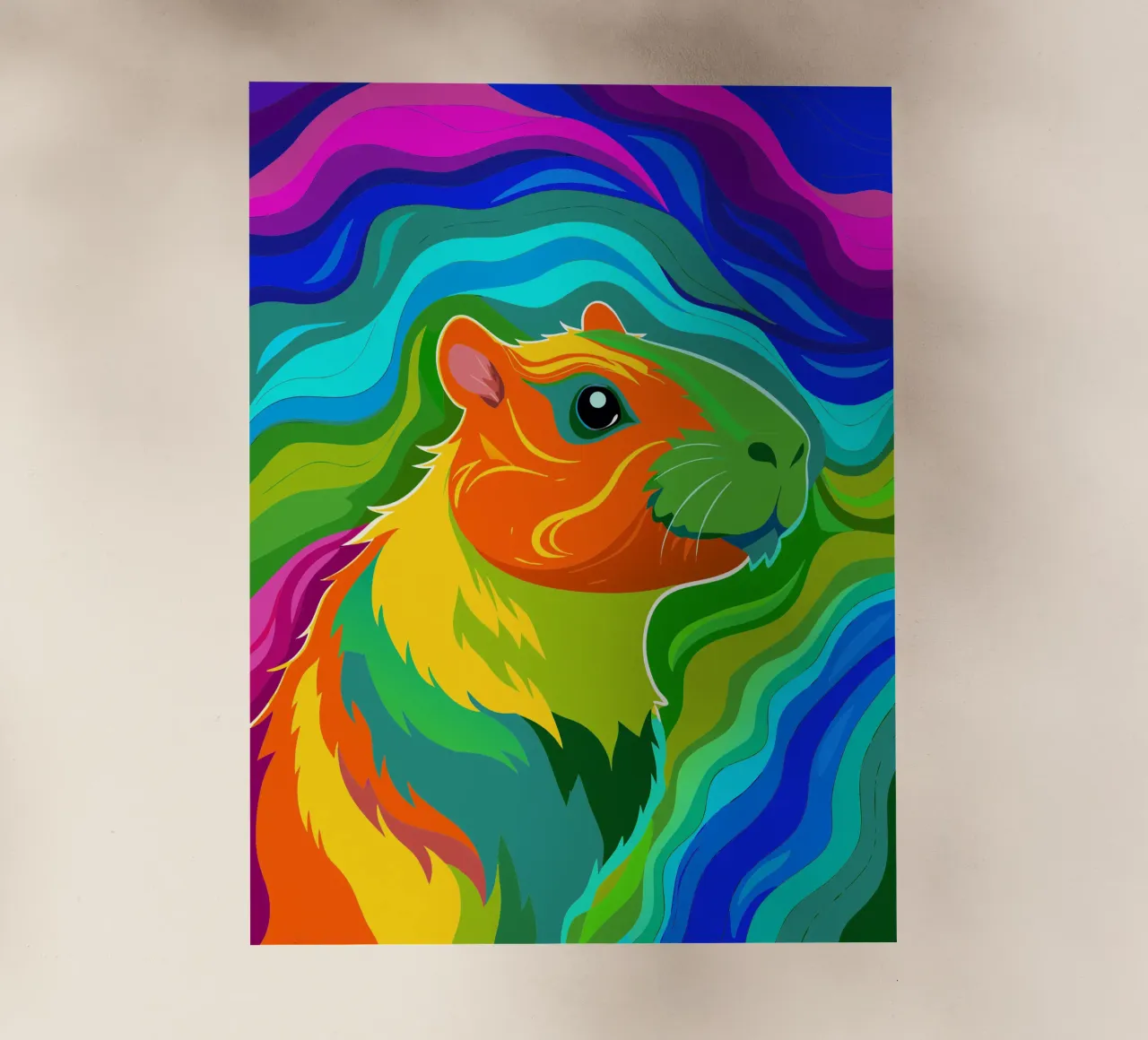 capibara vettore fullcolor pellicola backlit da onelife