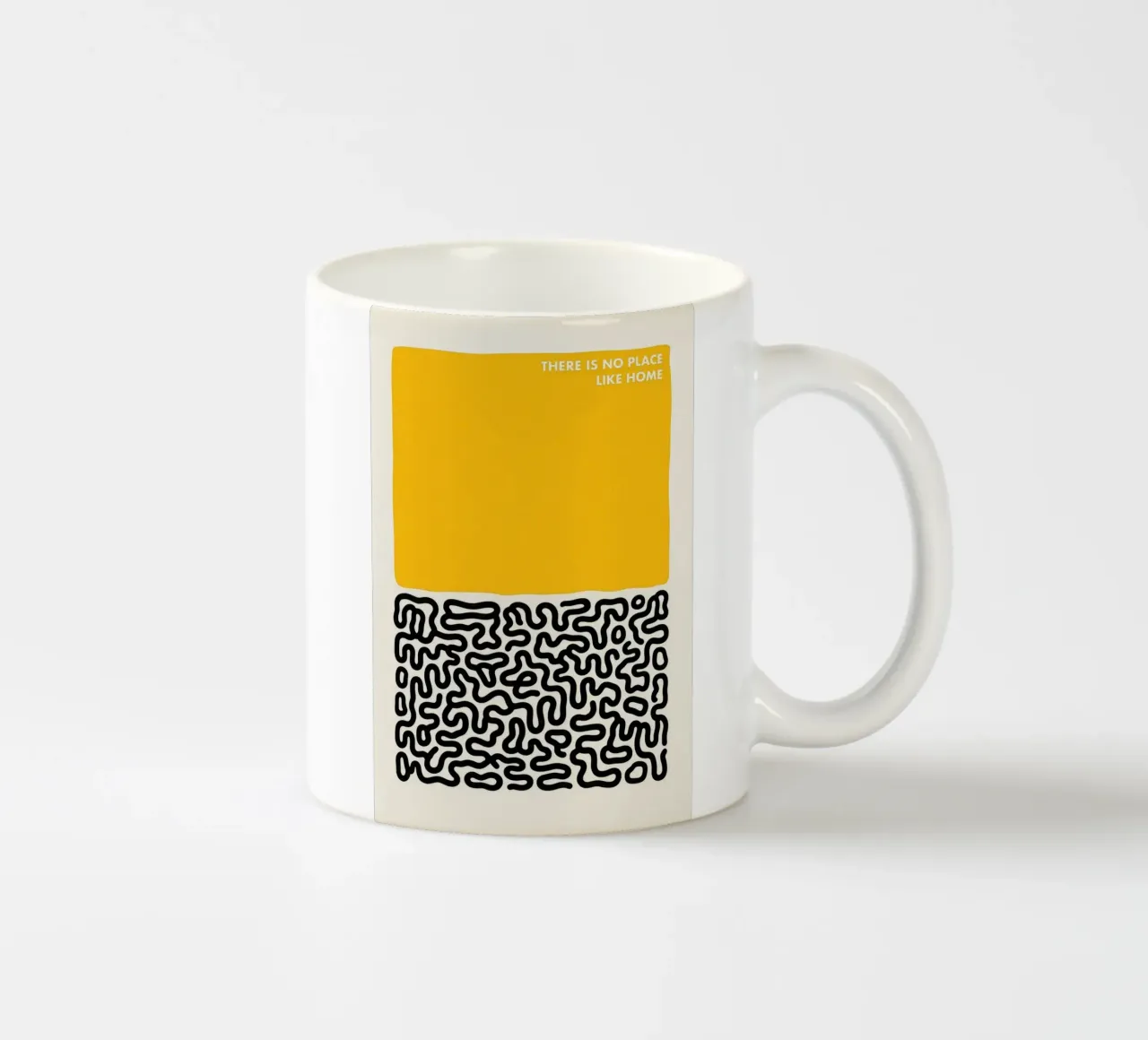 NO PLACE LIKE HOME tazza in ceramica da 20 Farben