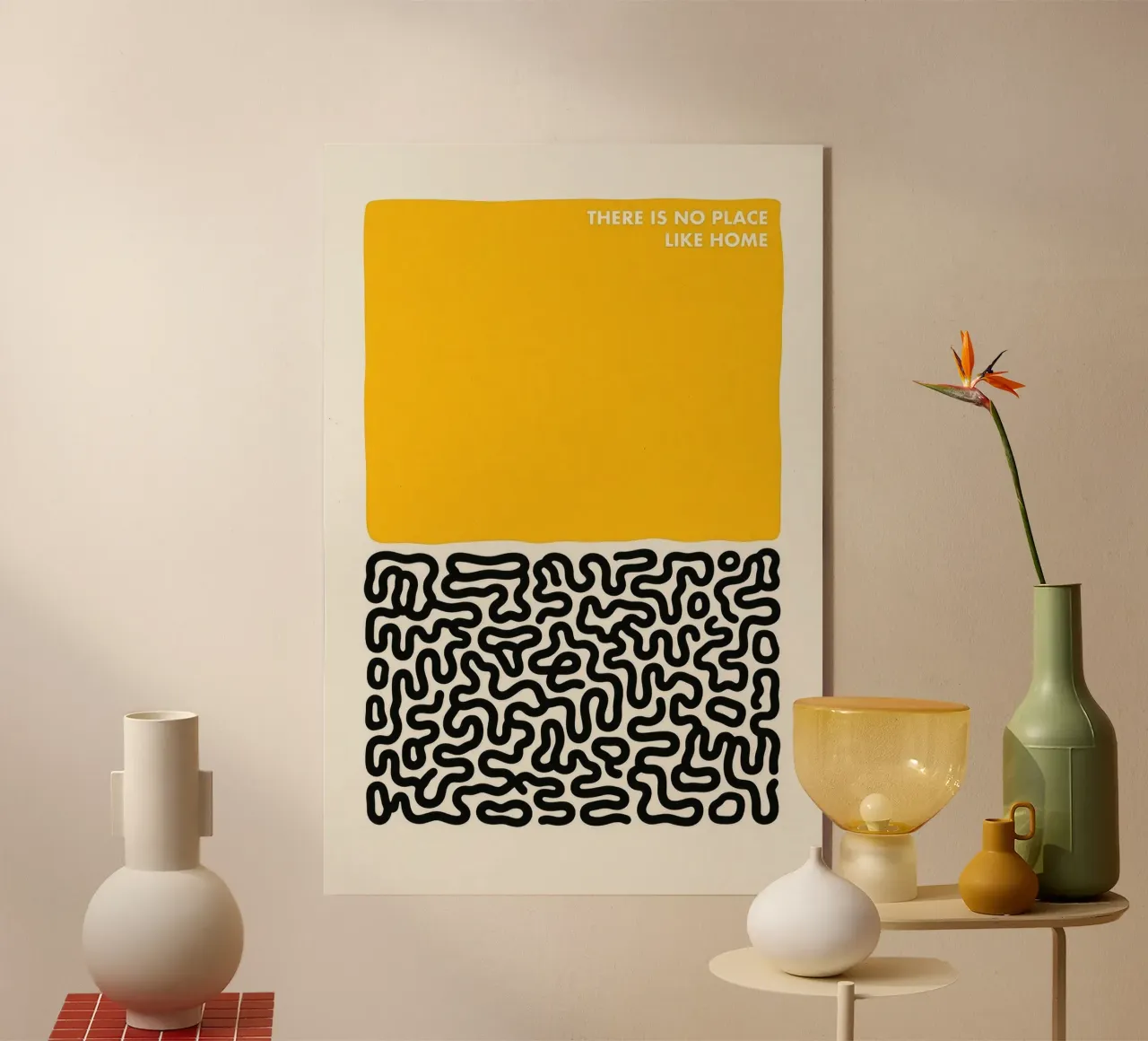 NO PLACE LIKE HOME plexiglass da 20 Farben