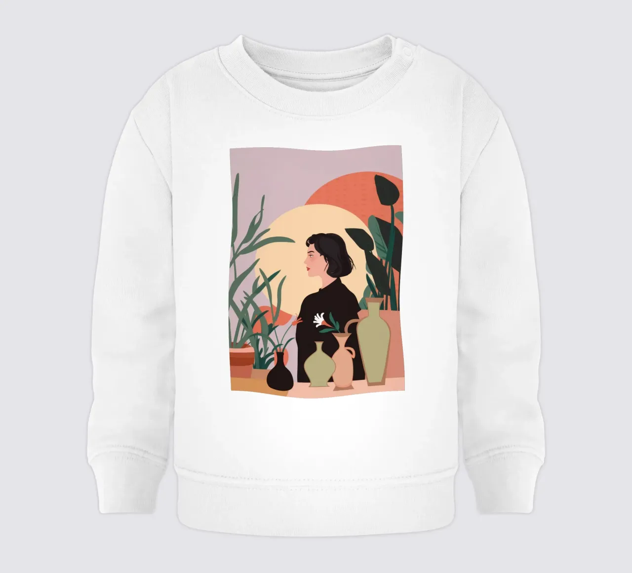 Reposo del gato de la selva sudadera de bebé de Peak Delusion