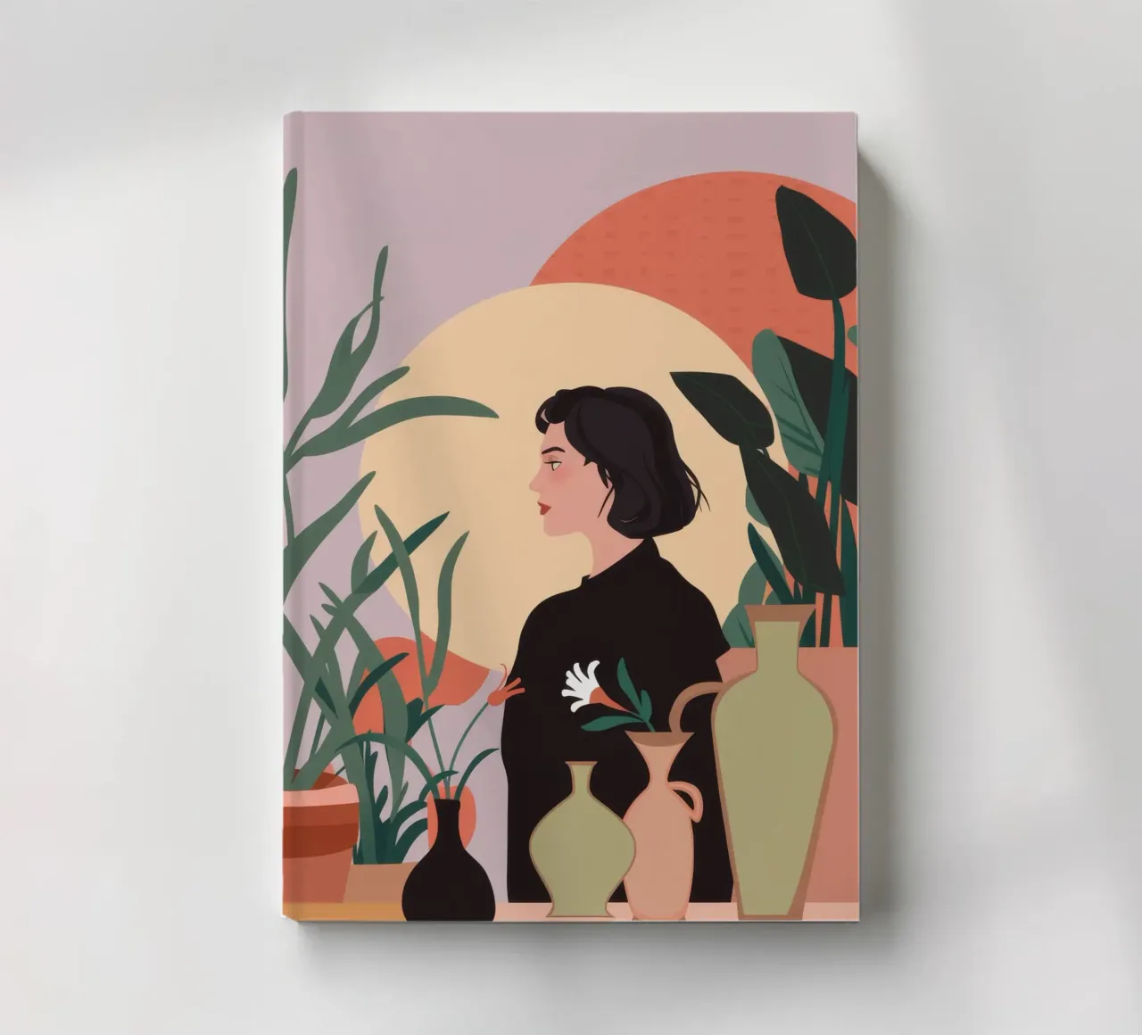 Jungle Cat Repose notebook by Peak Delusion