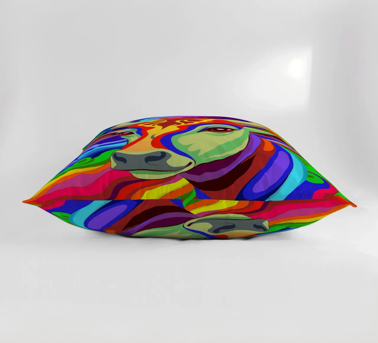 mucca vettore fullcolor cuscino da onelife