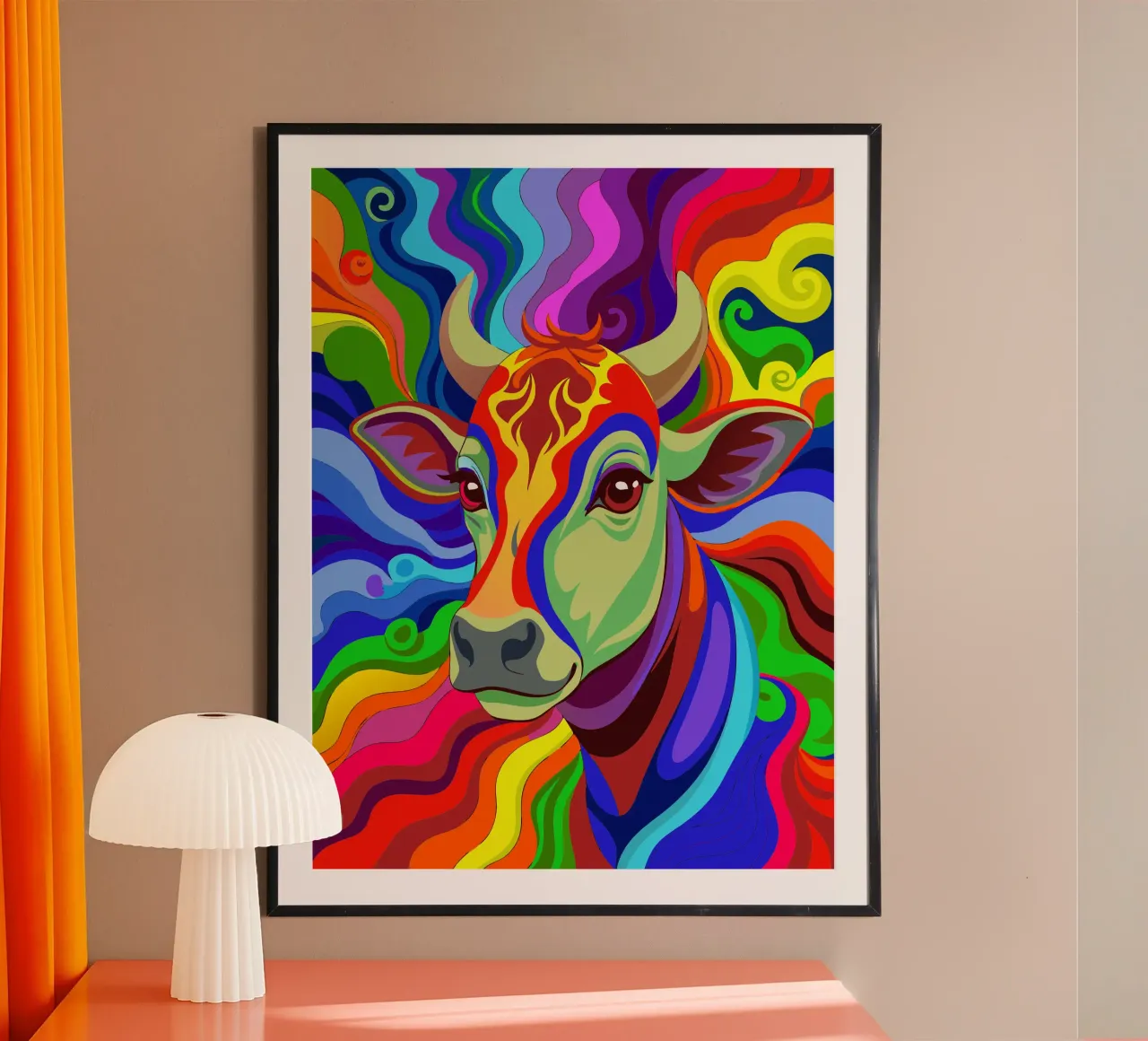 cow vector fullcolor hahnemühle by onelife