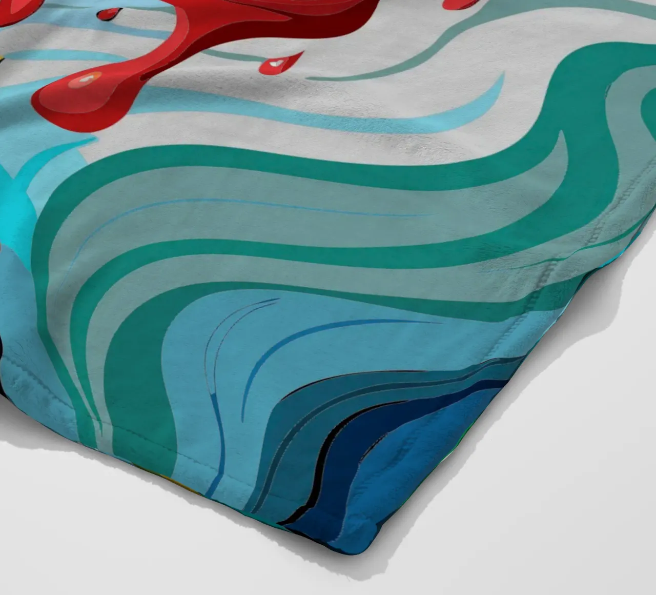 coccodrillo vettore fullcolor coperta in pile da onelife