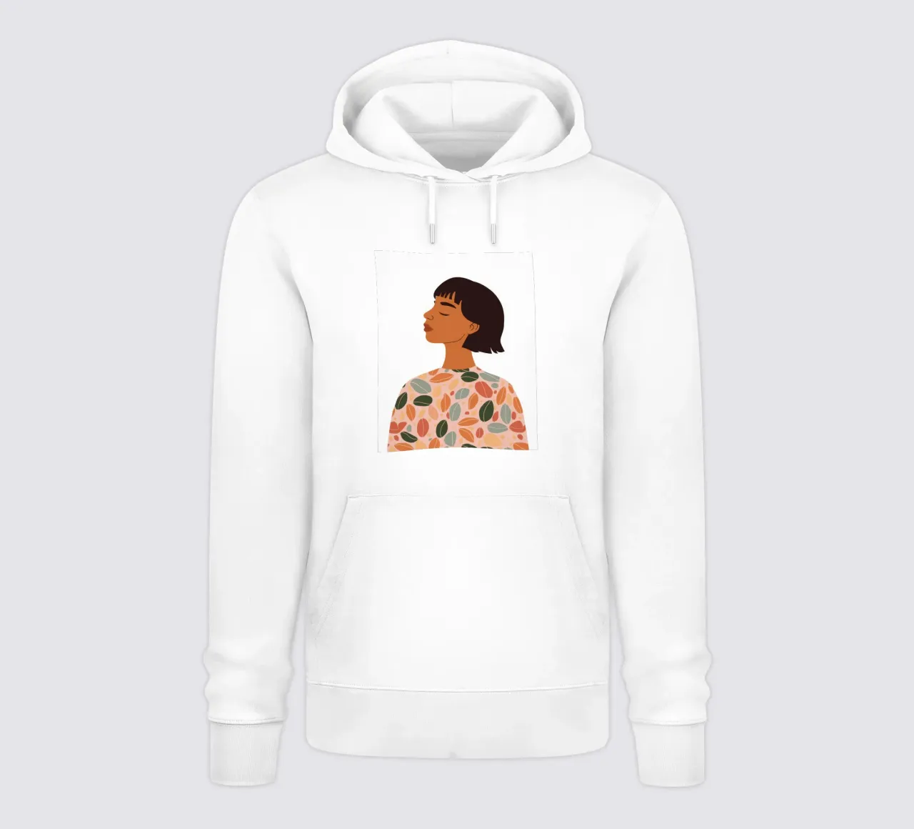 Profilo del maglione floreale felpa con cappuccio da Peak Delusion