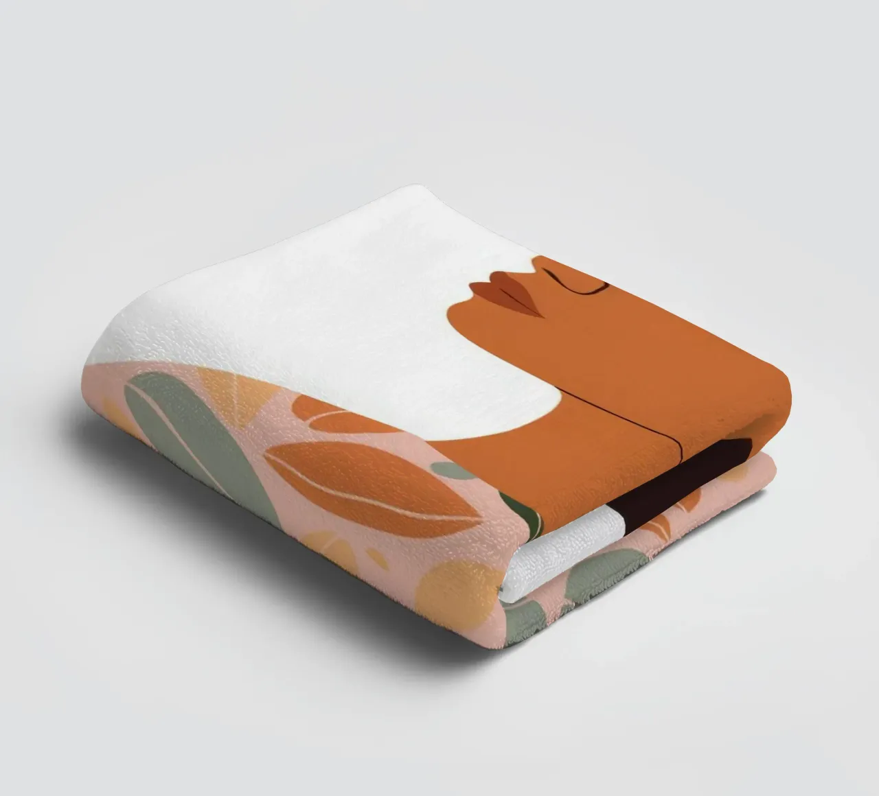 Profilo del maglione floreale asciugamano da bagno da Peak Delusion