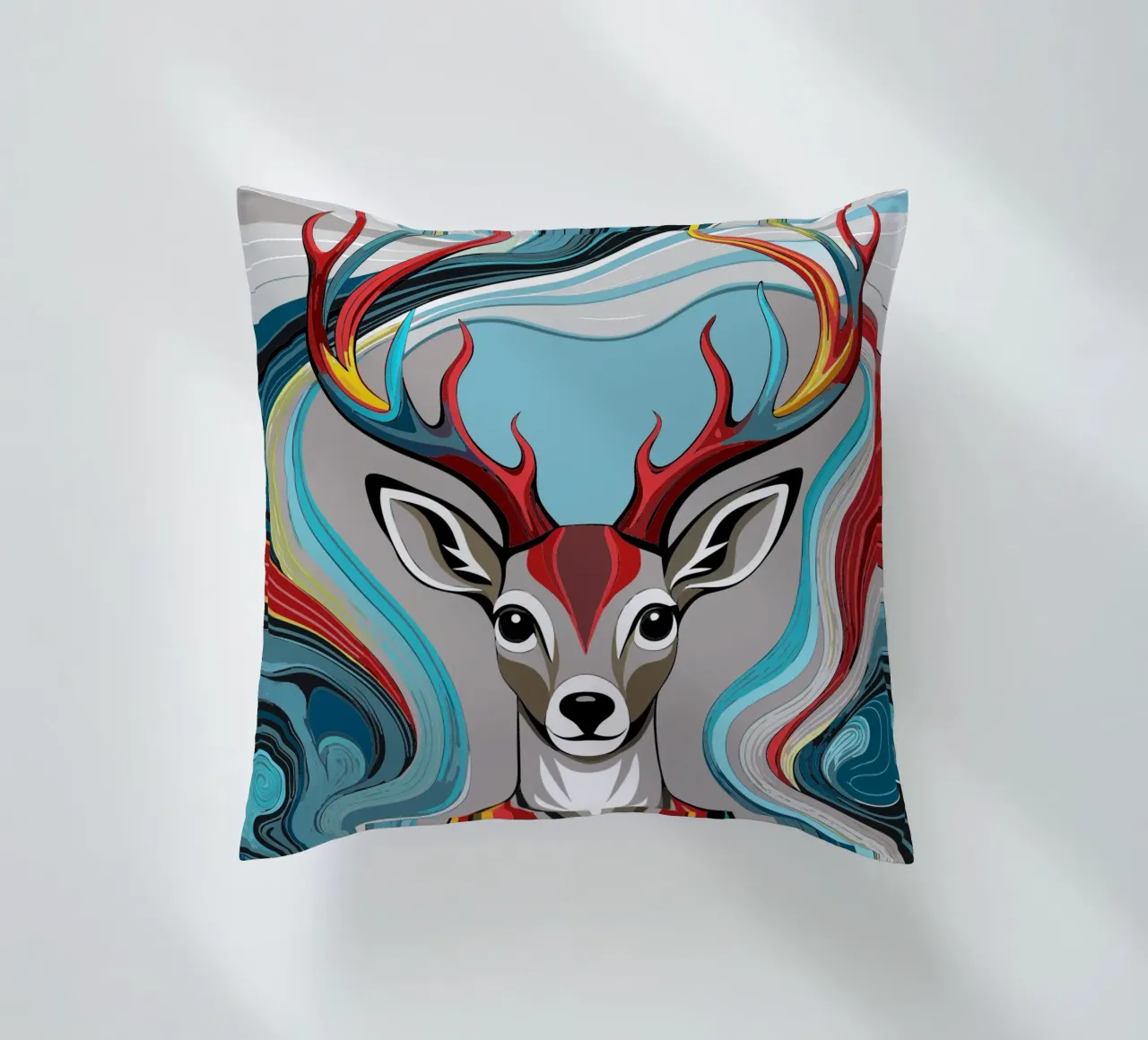 cervo vettore fullcolor cuscino da onelife