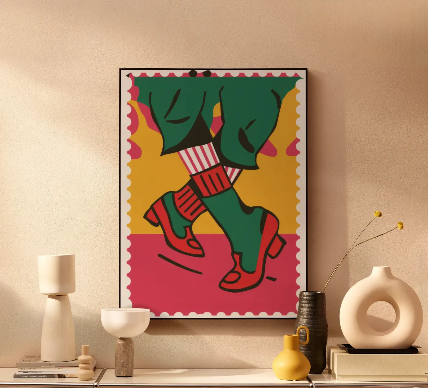 Postage Stamp Fashion plexiglass da Peak Delusion