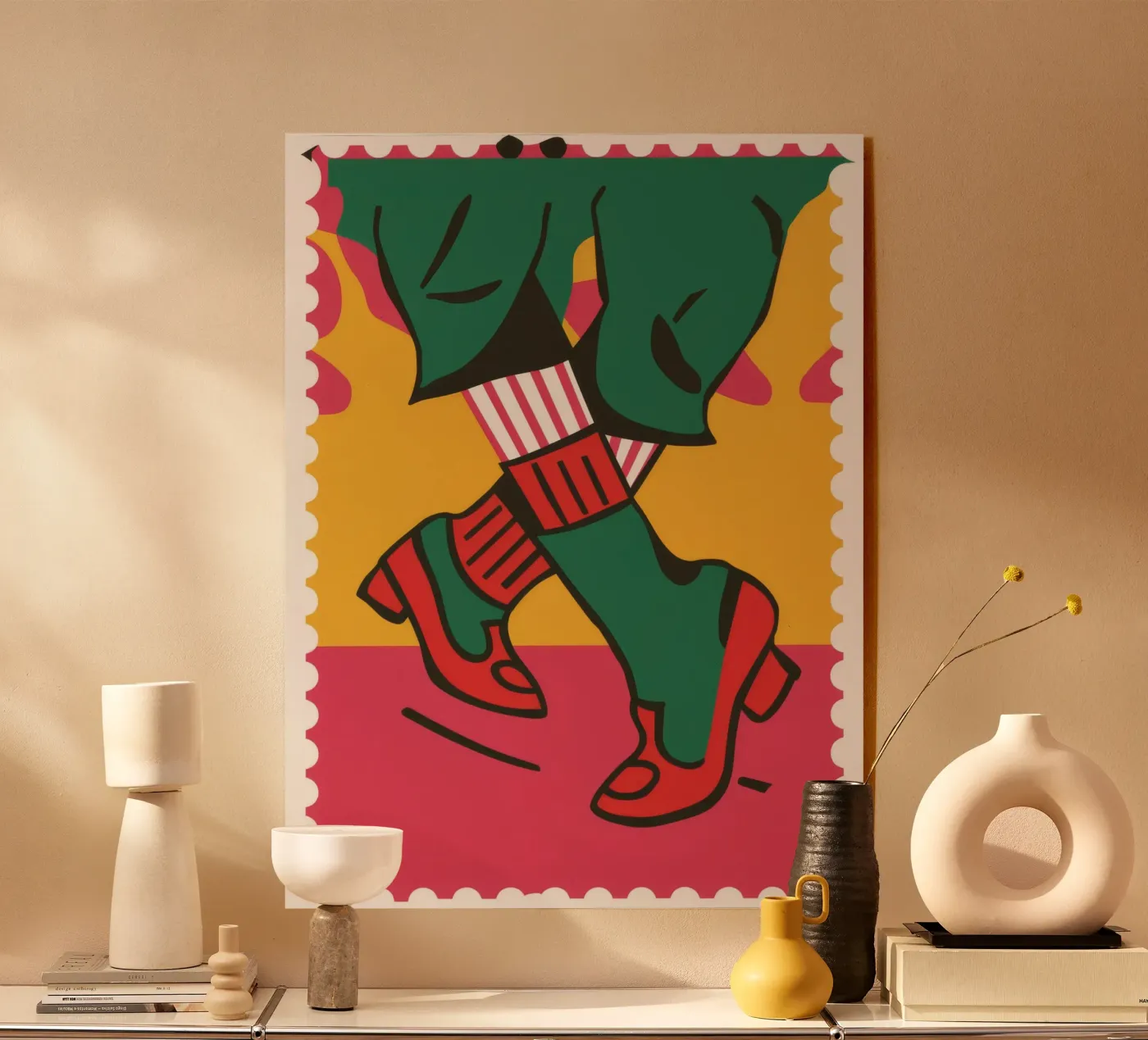 Postage Stamp Fashion plexiglass da Peak Delusion