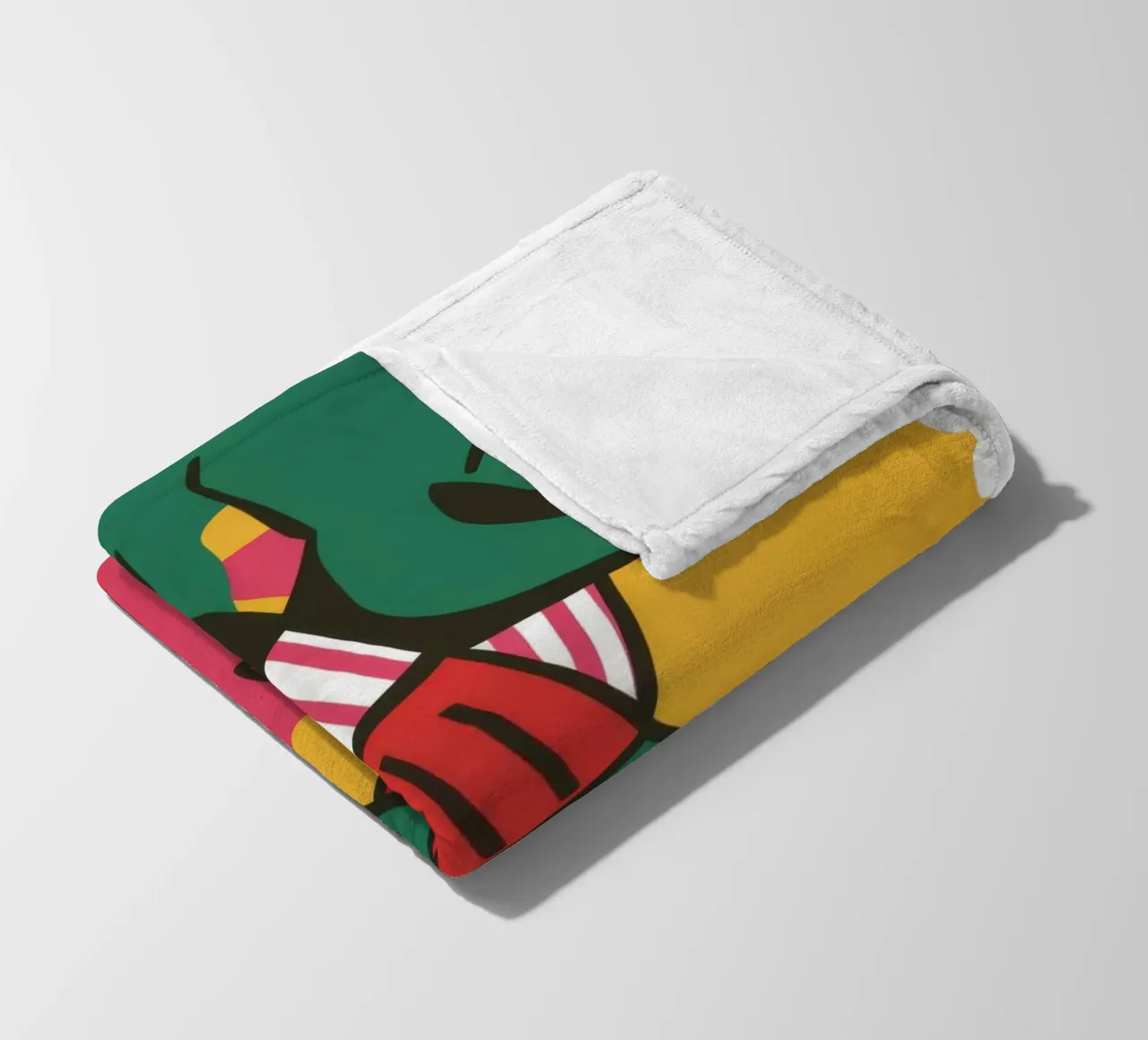 Moda francobolli coperta in pile da Peak Delusion