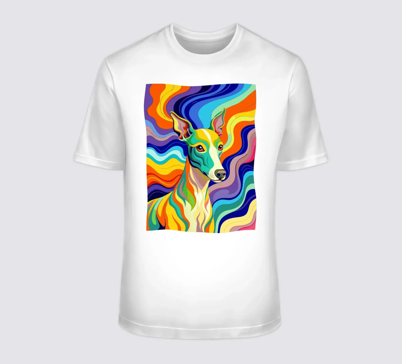 cane vettore fullcolor t-shirt da onelife