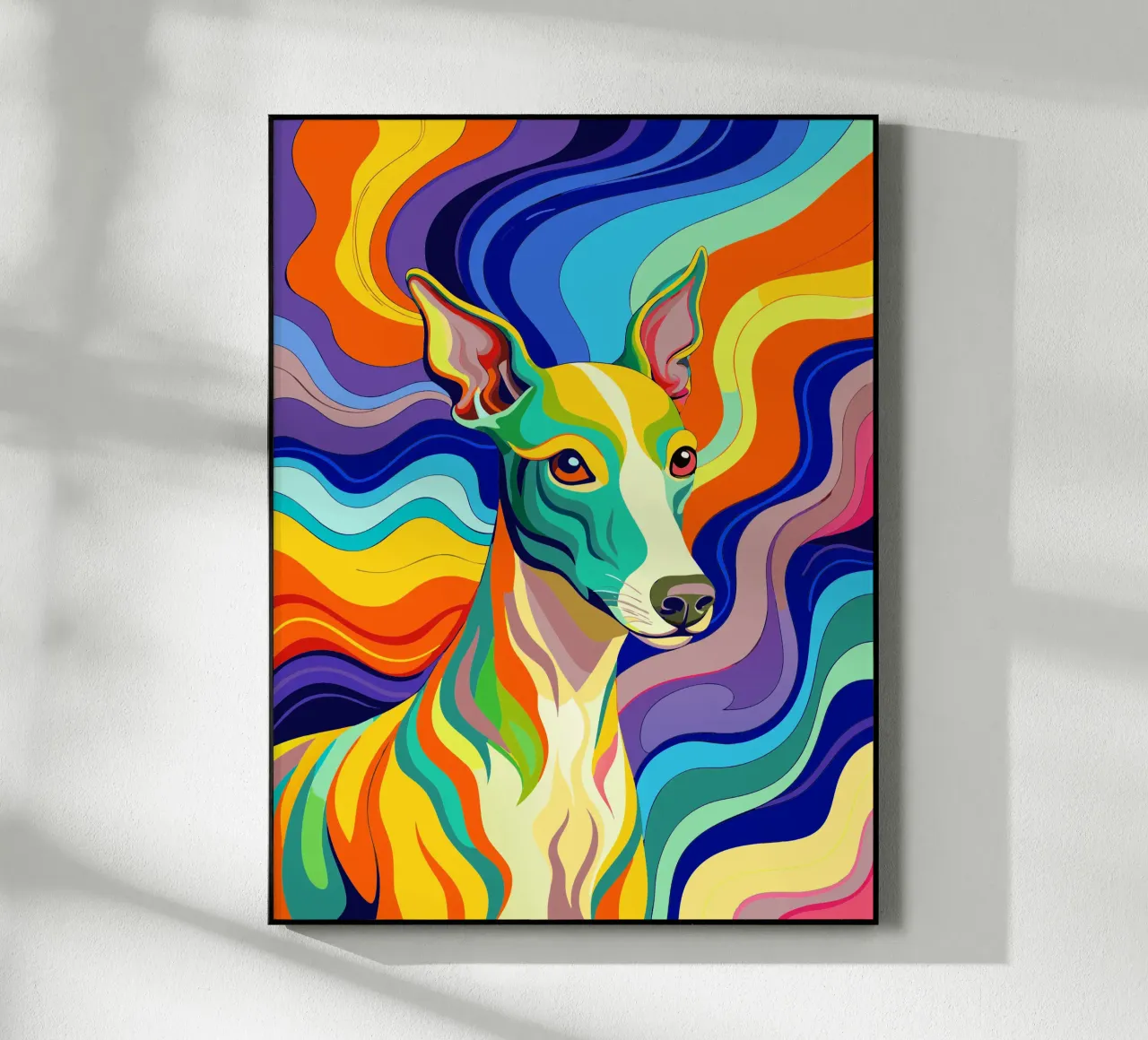 perro vector fullcolor metacrilato de onelife