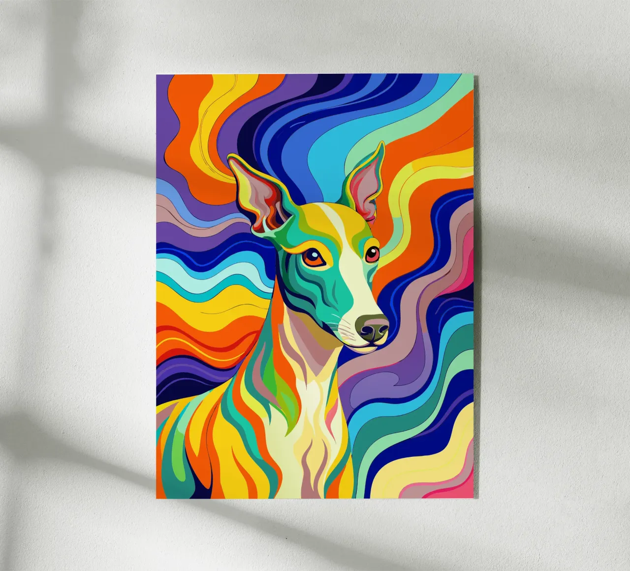 perro vector fullcolor metacrilato de onelife