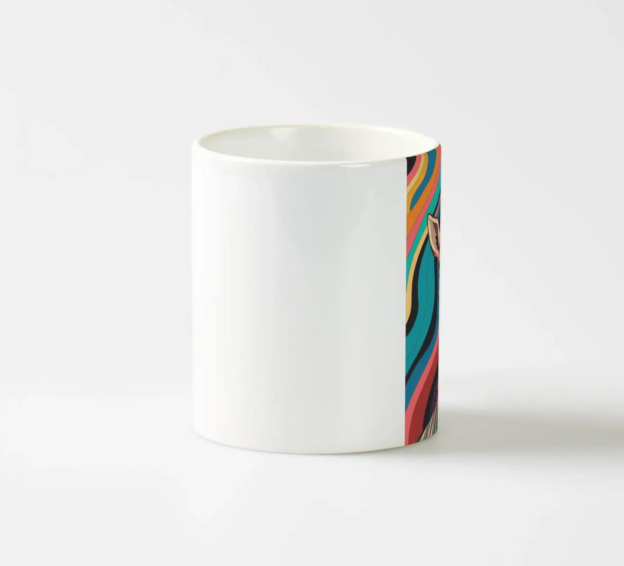 giraffa vettore fullcolor tazza in ceramica da onelife