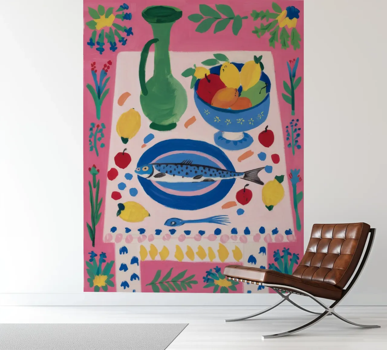 Fish Platter Stillness photo wallpaper by Stone Decade
