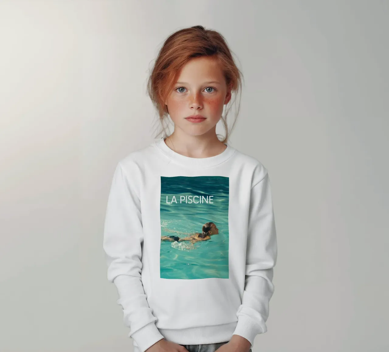 Nuotatore La Piscine felpa bambino da Queenshop