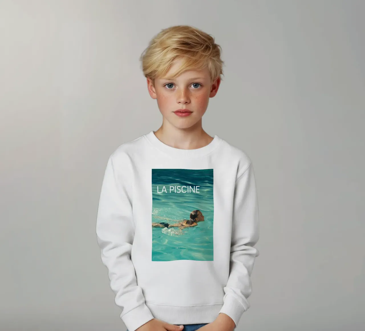 Nuotatore La Piscine felpa bambino da Queenshop