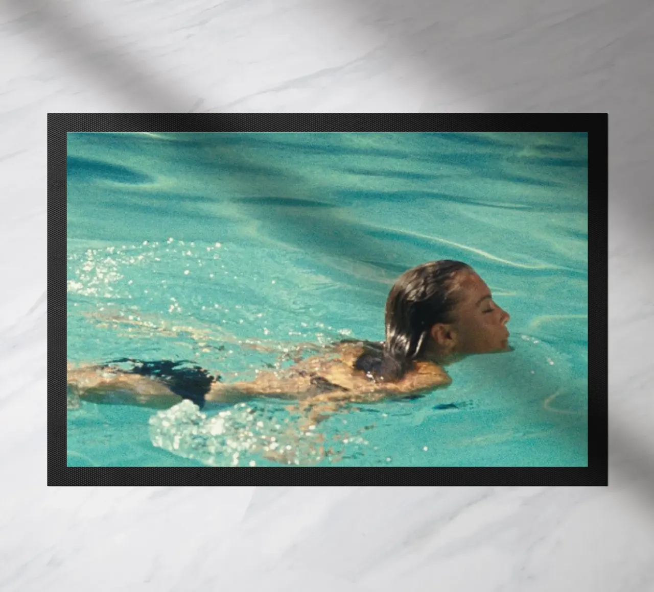 Nuotatore La Piscine zerbino da Queenshop
