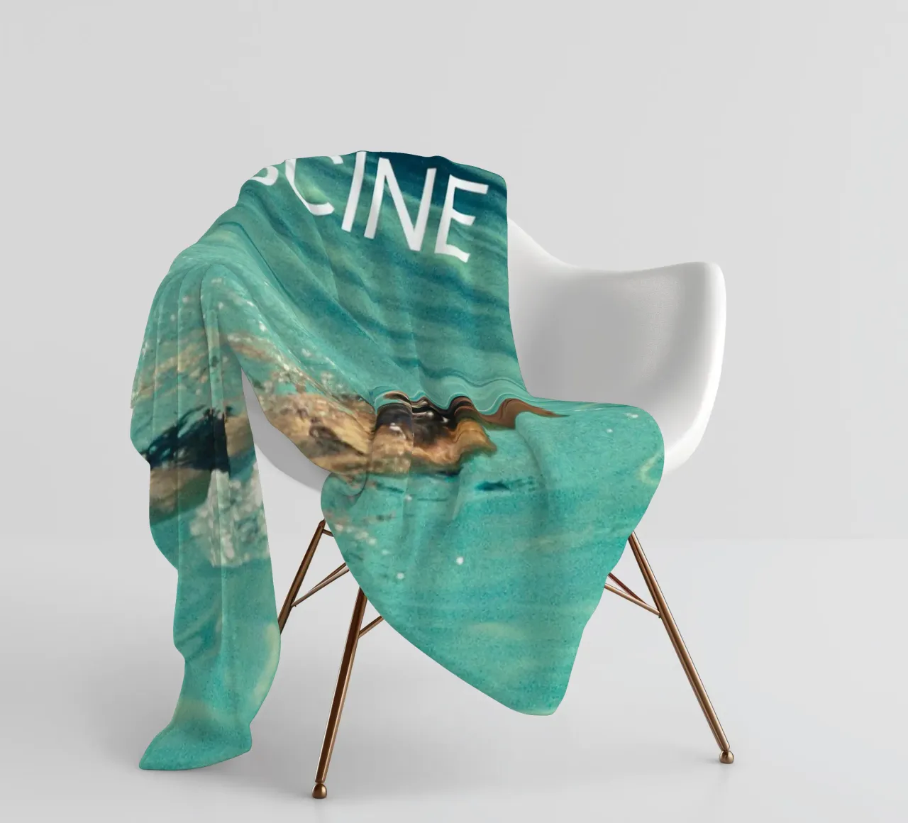 Nuotatore La Piscine coperta in pile da Queenshop