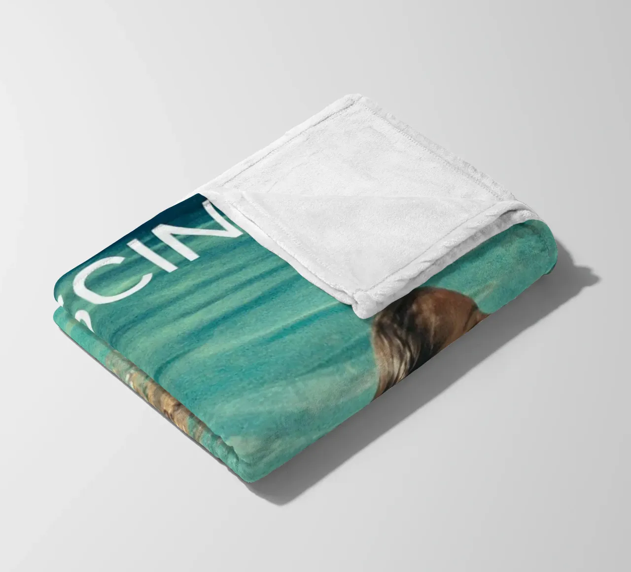 Nuotatore La Piscine coperta in pile da Queenshop