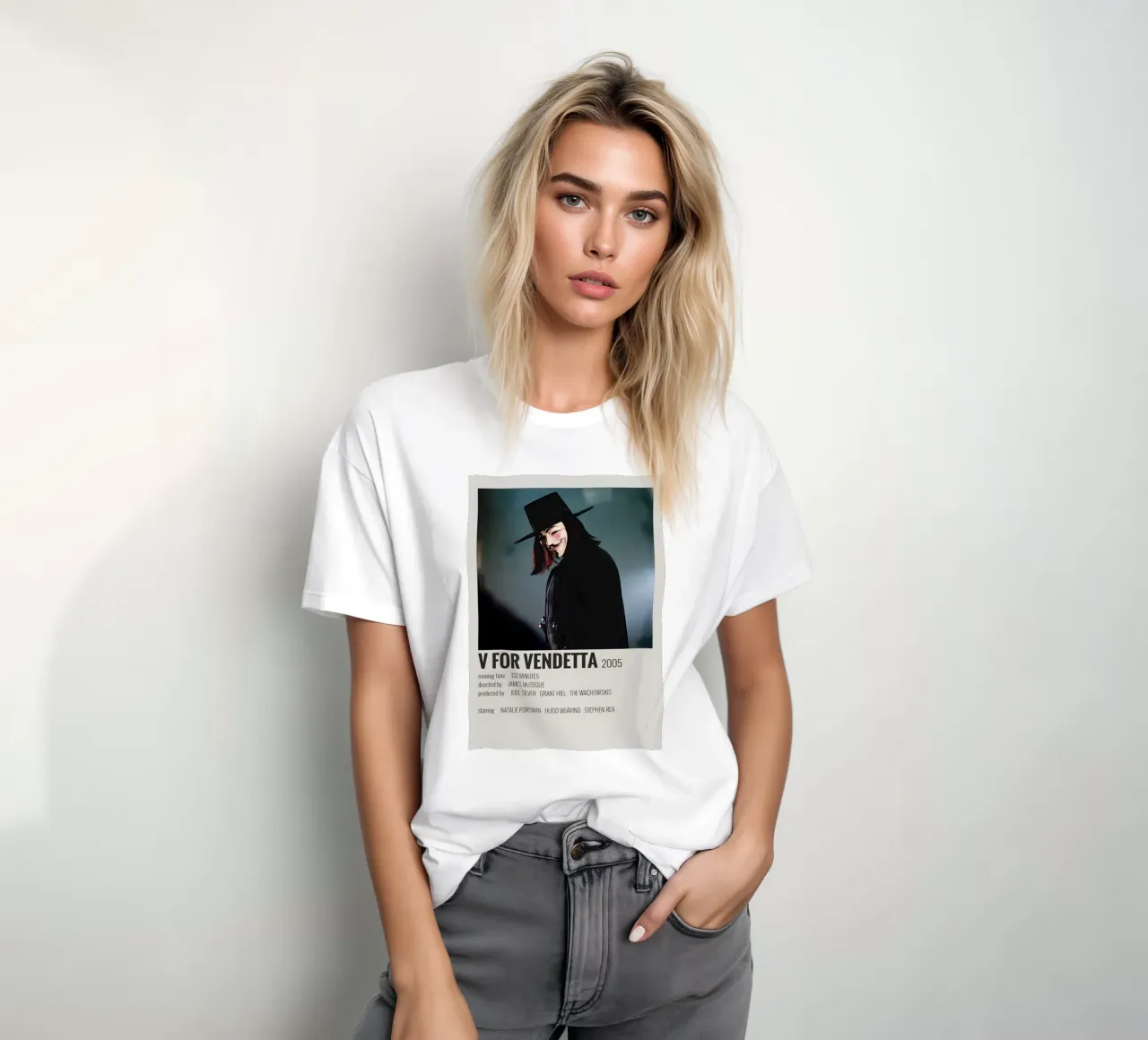 V FOR VENDETTA 2005 t-shirt da MVFminimalist