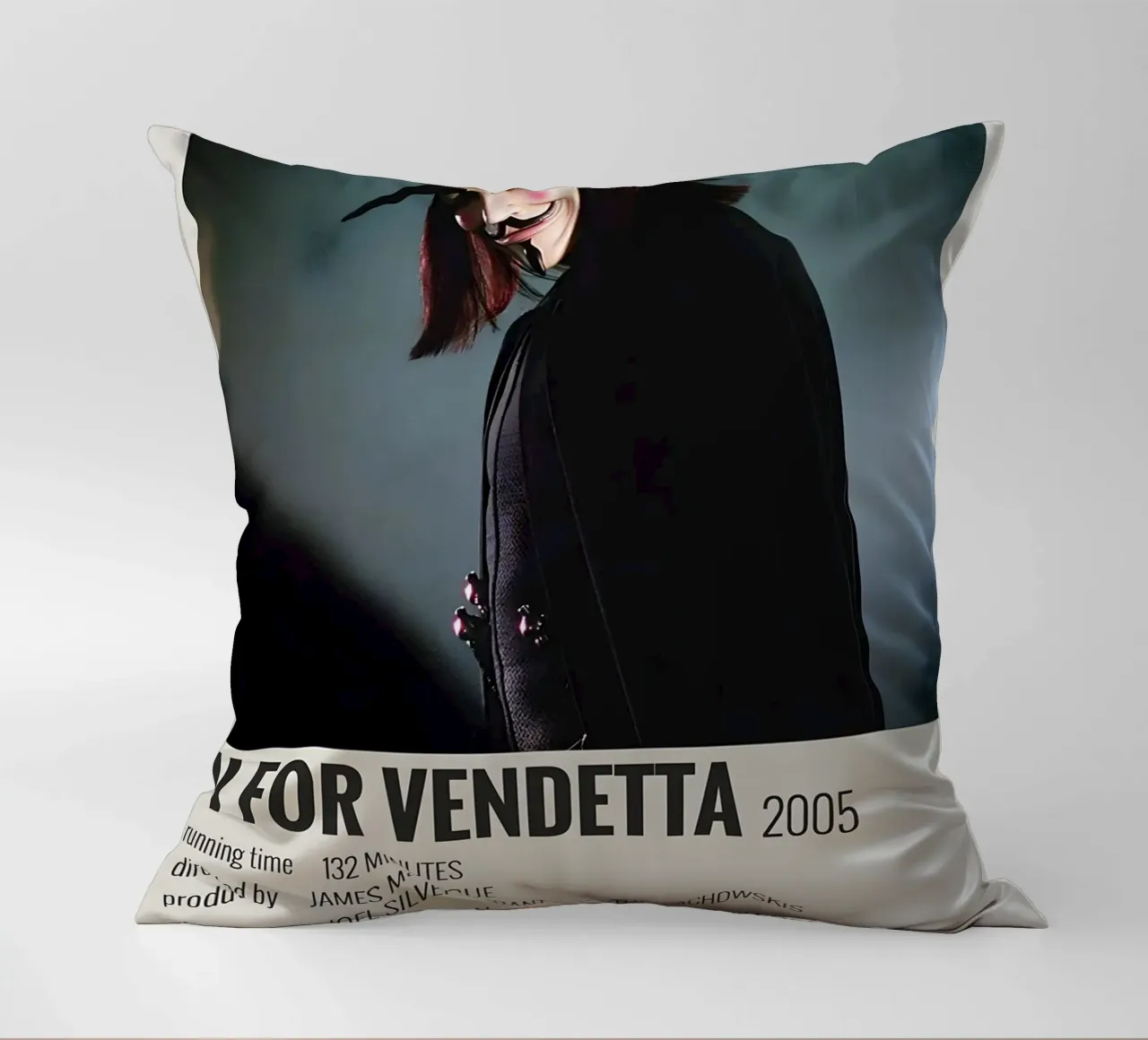V FOR VENDETTA 2005 cuscino da MVFminimalist