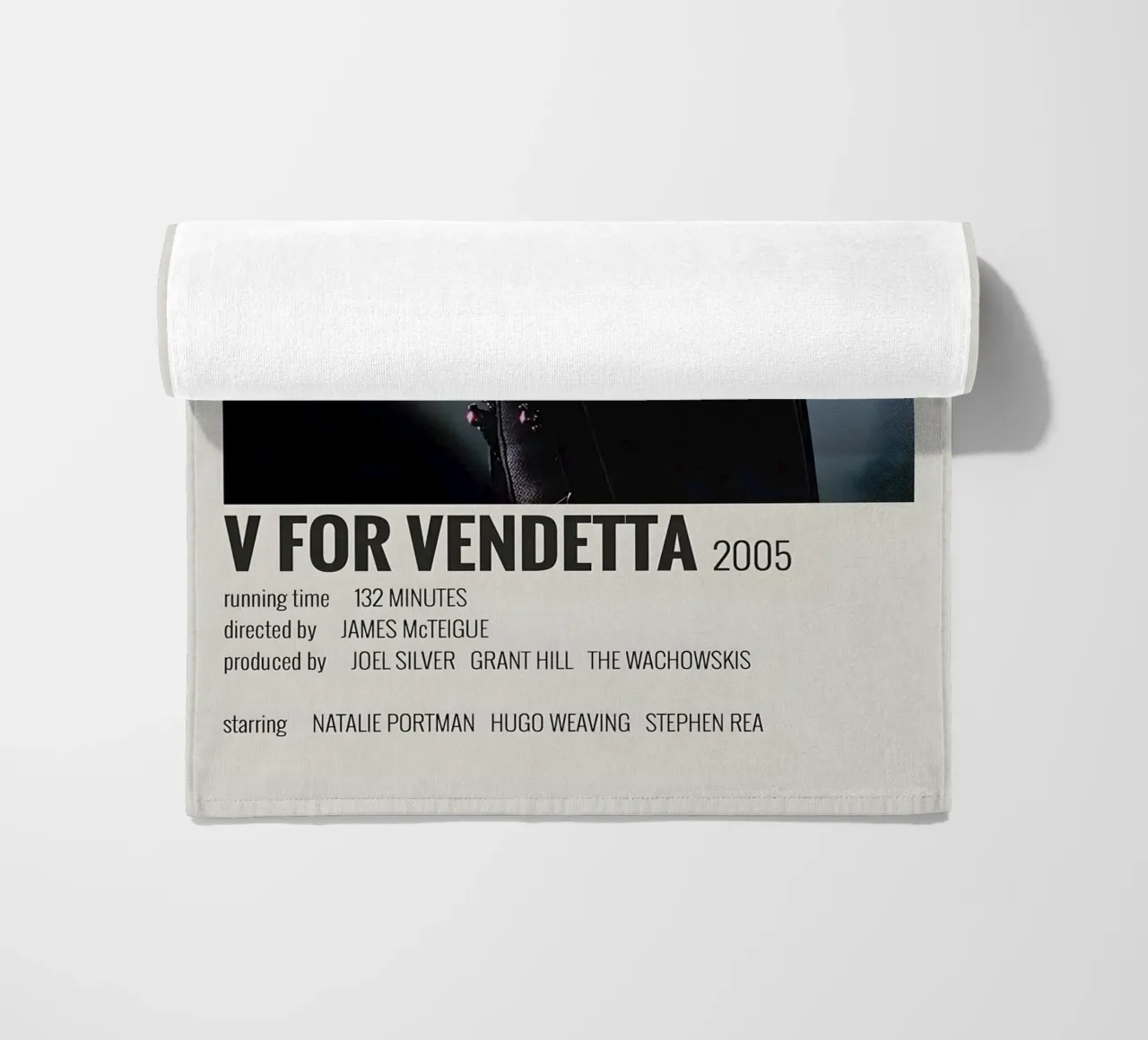 V FOR VENDETTA 2005 telo mare da MVFminimalist