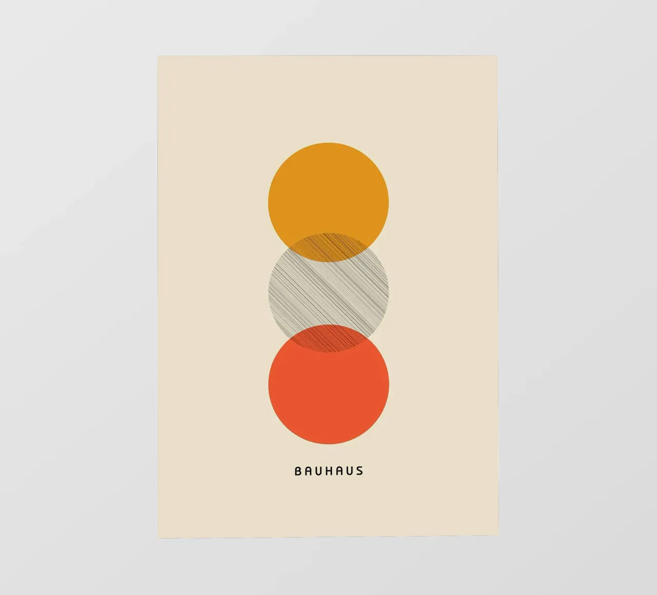 Sunset Bauhaus pellicola backlit da Attaboy Dsgn