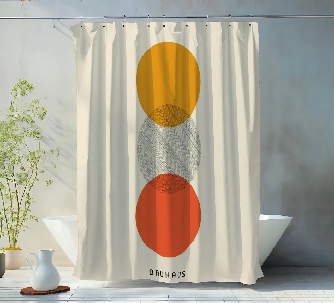 Sunset Bauhaus tenda da doccia da Attaboy Dsgn