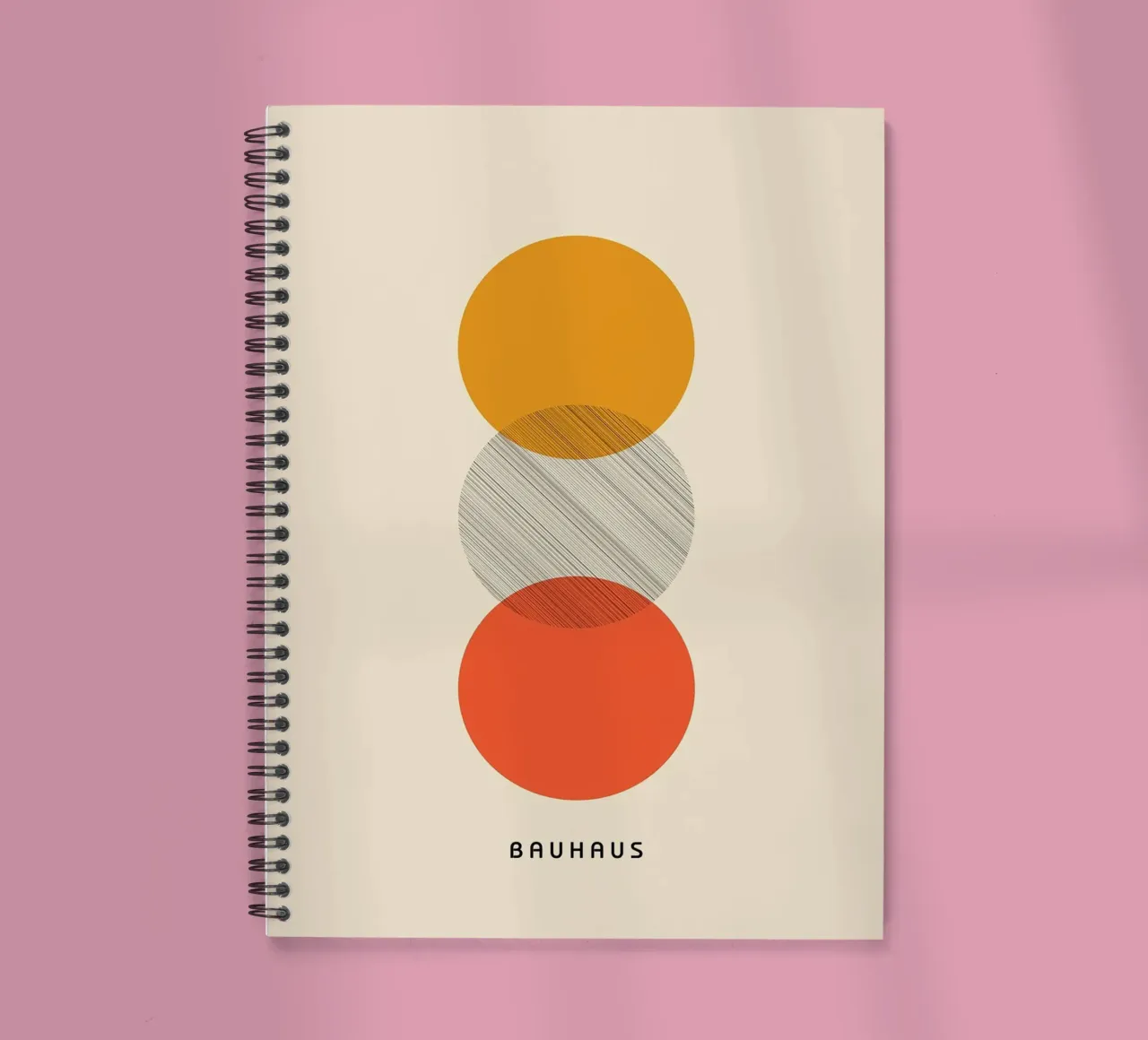 Sunset Bauhaus diario ad anelli da Attaboy Dsgn