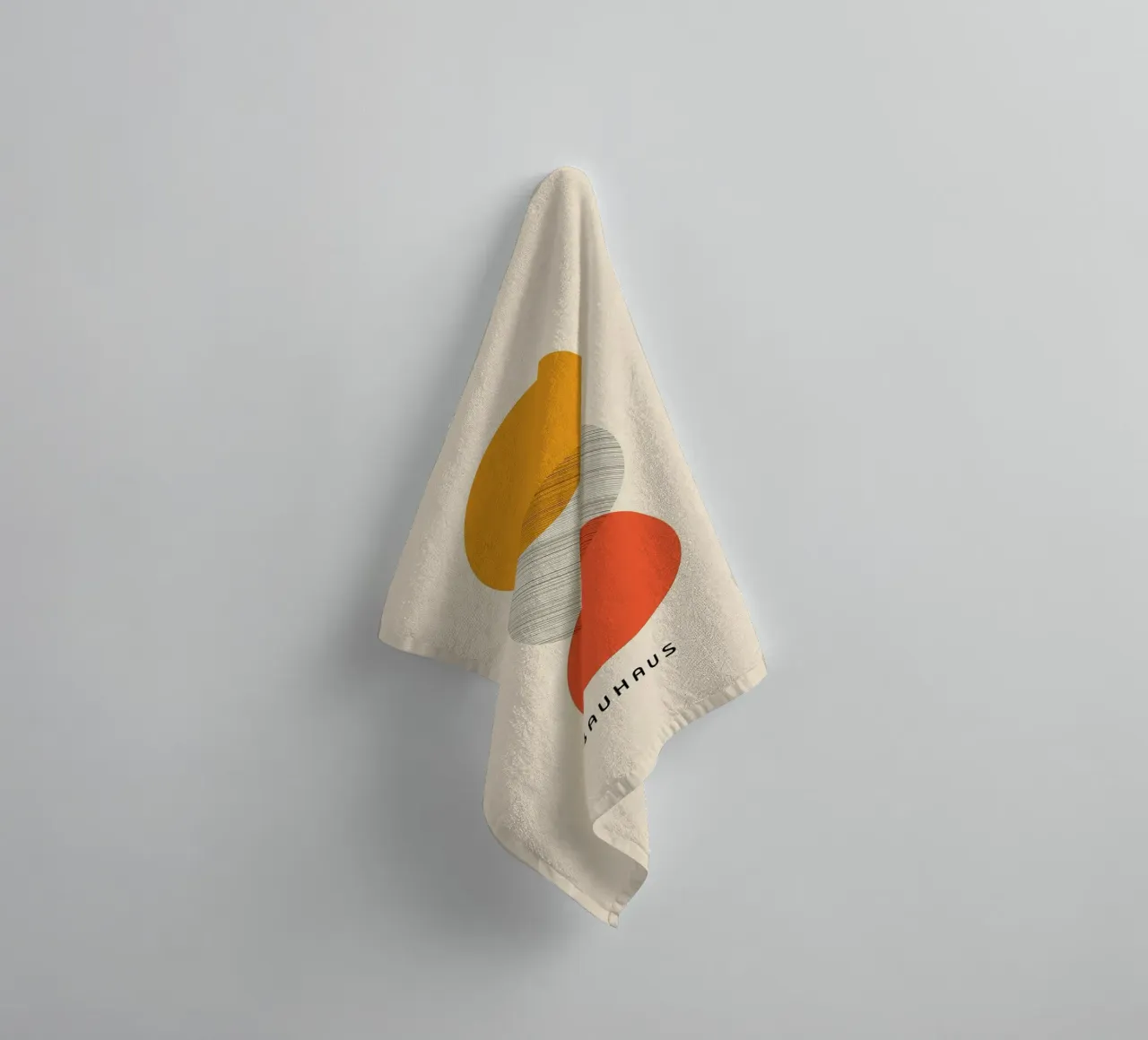 Sunset Bauhaus asciugamano da bagno da Attaboy Dsgn
