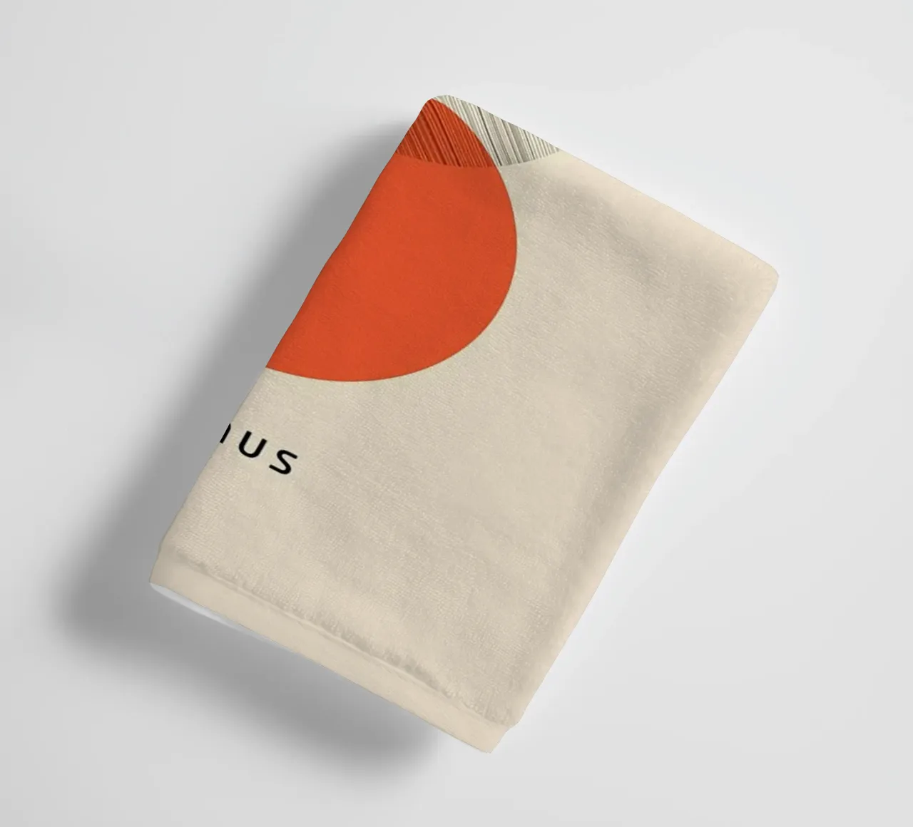 Sunset Bauhaus asciugamano da bagno da Attaboy Dsgn