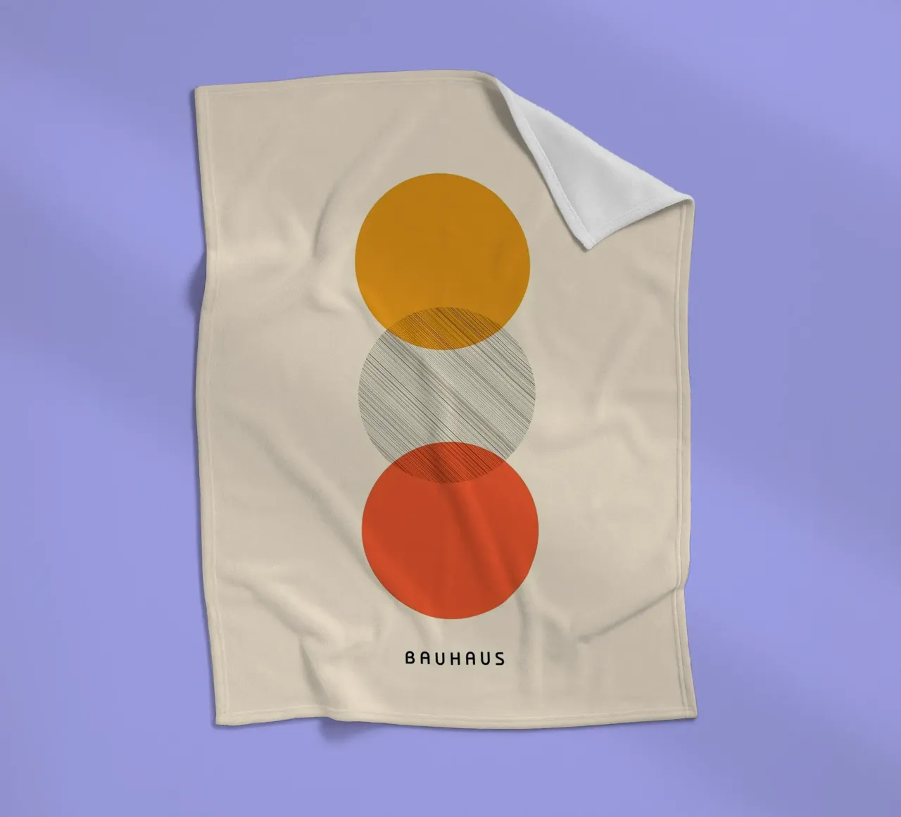 Sunset Bauhaus coperta in pile da Attaboy Dsgn