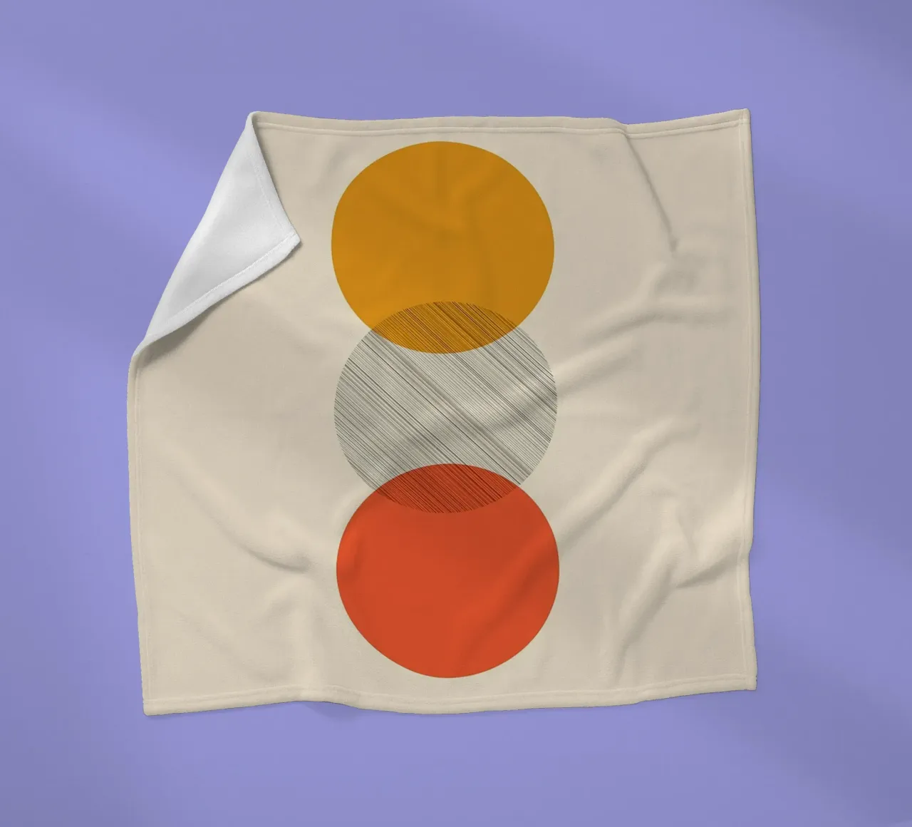 Sunset Bauhaus coperta in pile da Attaboy Dsgn