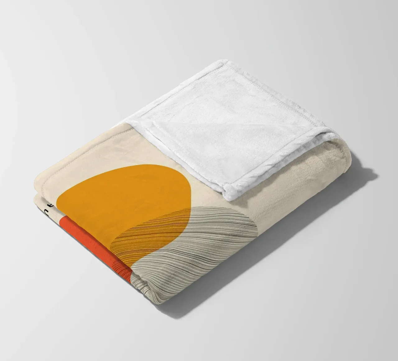Sunset Bauhaus coperta in pile da Attaboy Dsgn