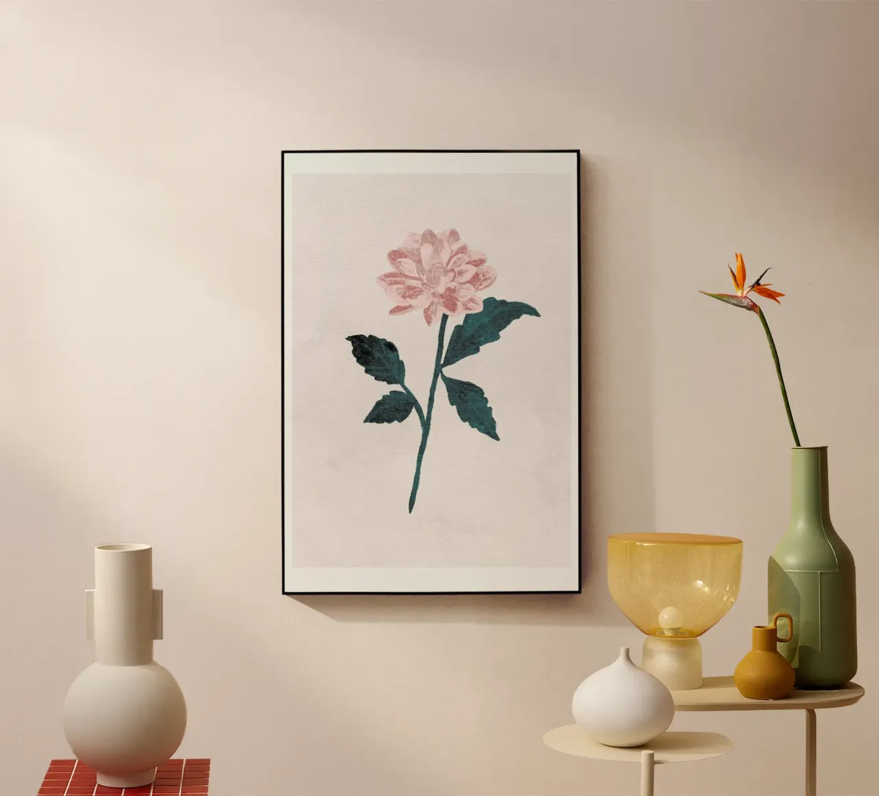 Dahlia plexiglass da Goed Blauw