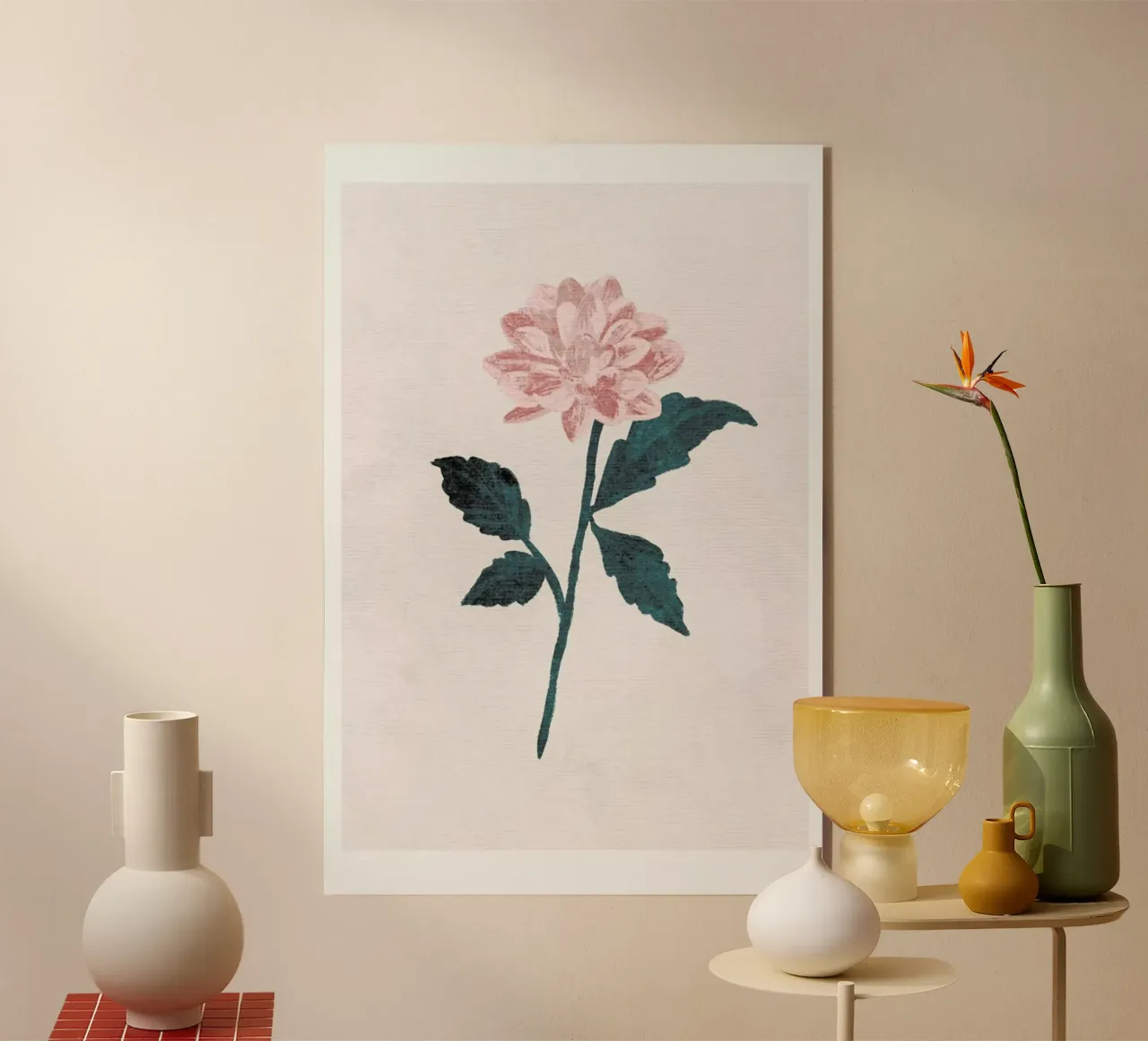 Dahlia plexiglass da Goed Blauw